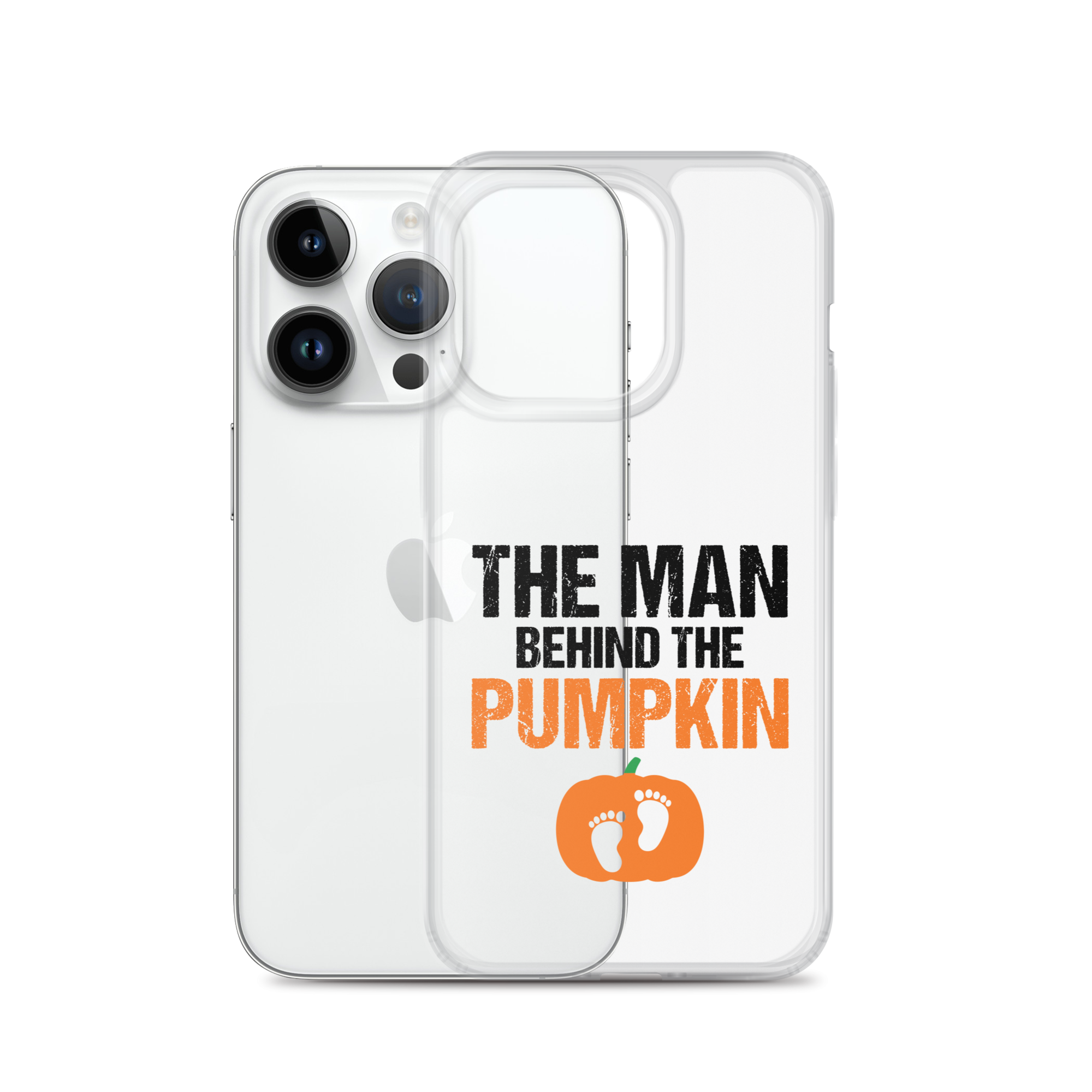 The Man Behind The Pumpkin Clear Case for iPhone®