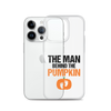 The Man Behind The Pumpkin Clear Case for iPhone®