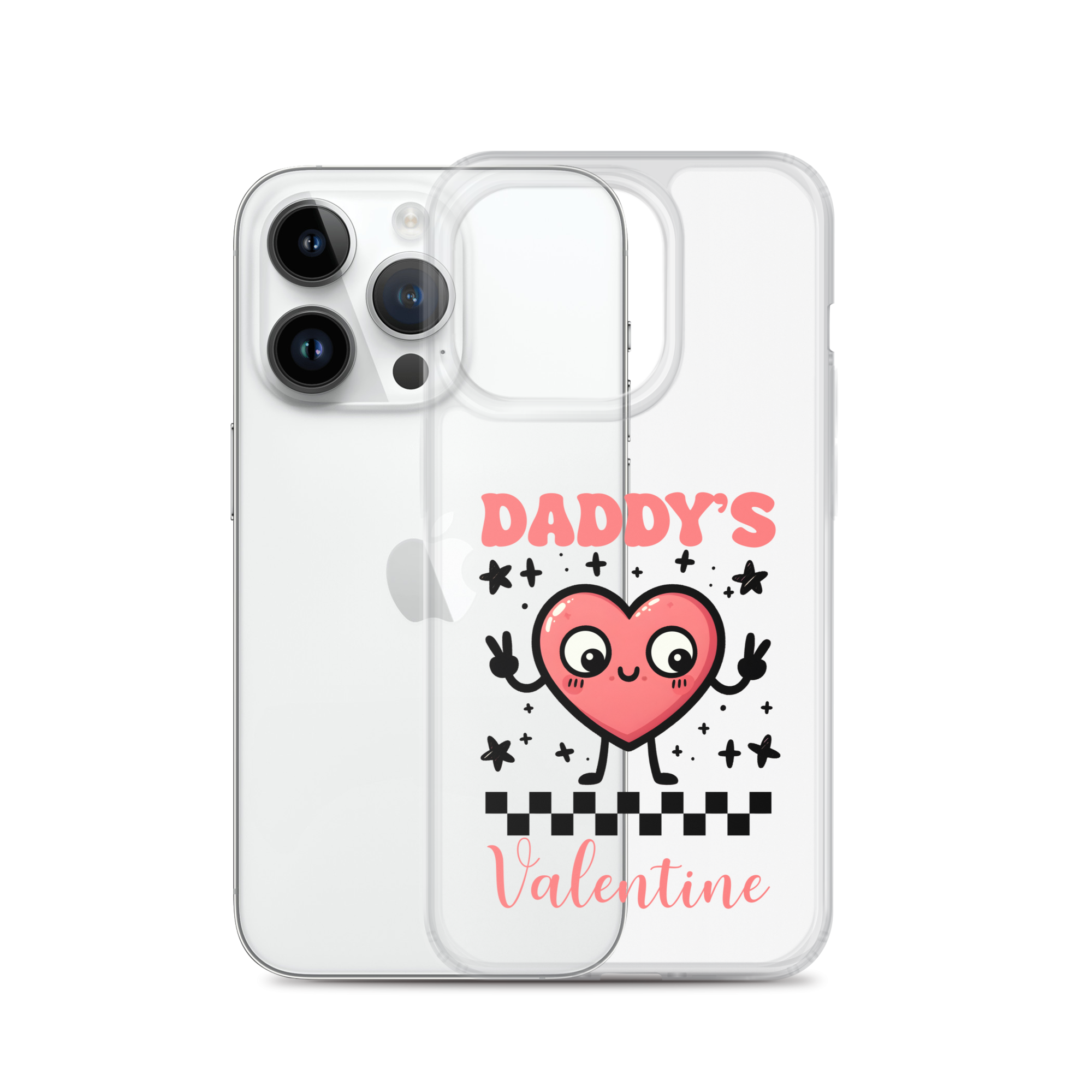 Daddy's Valentine Clear Case for iPhone®