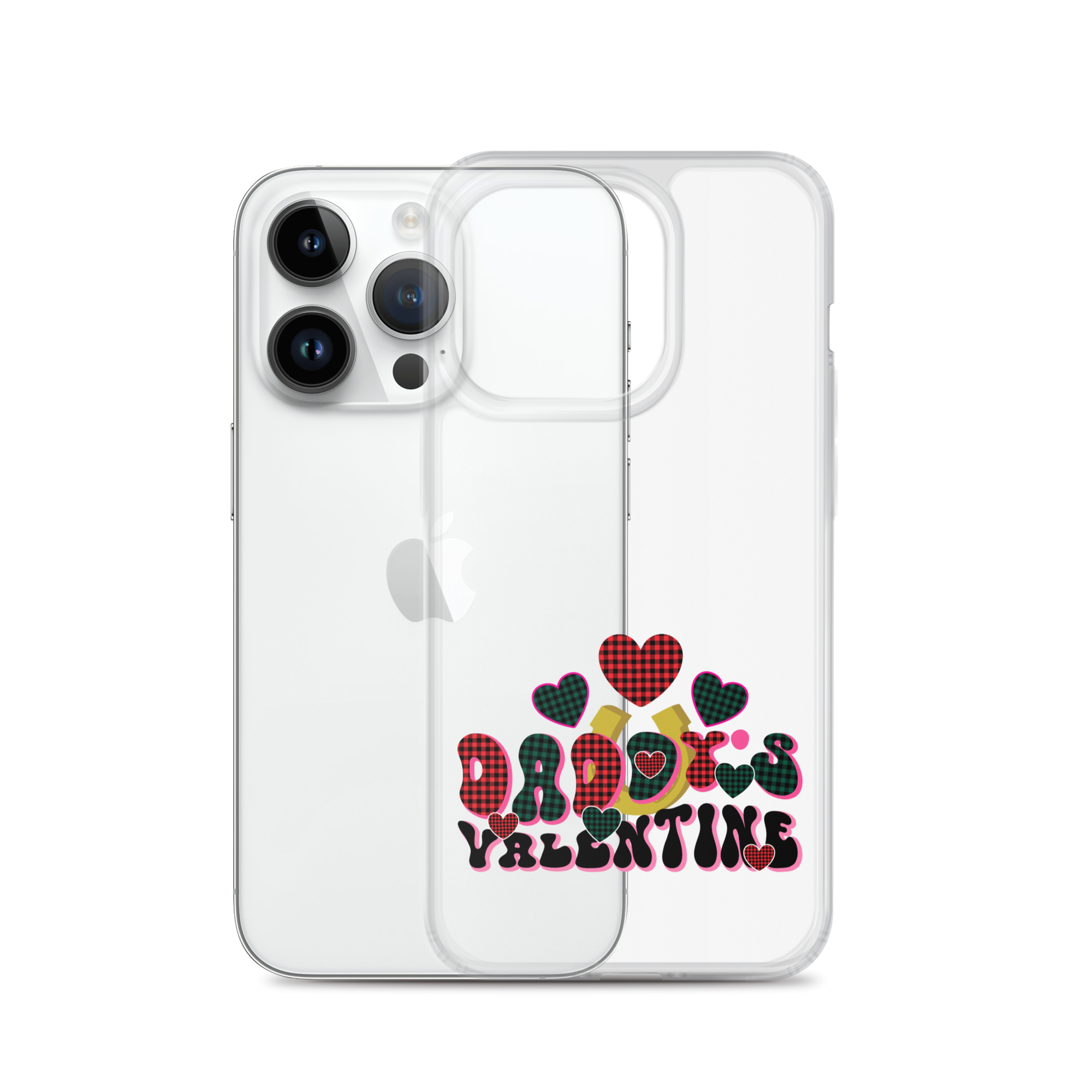 Daddy's Valentine Clear Case for iPhone®