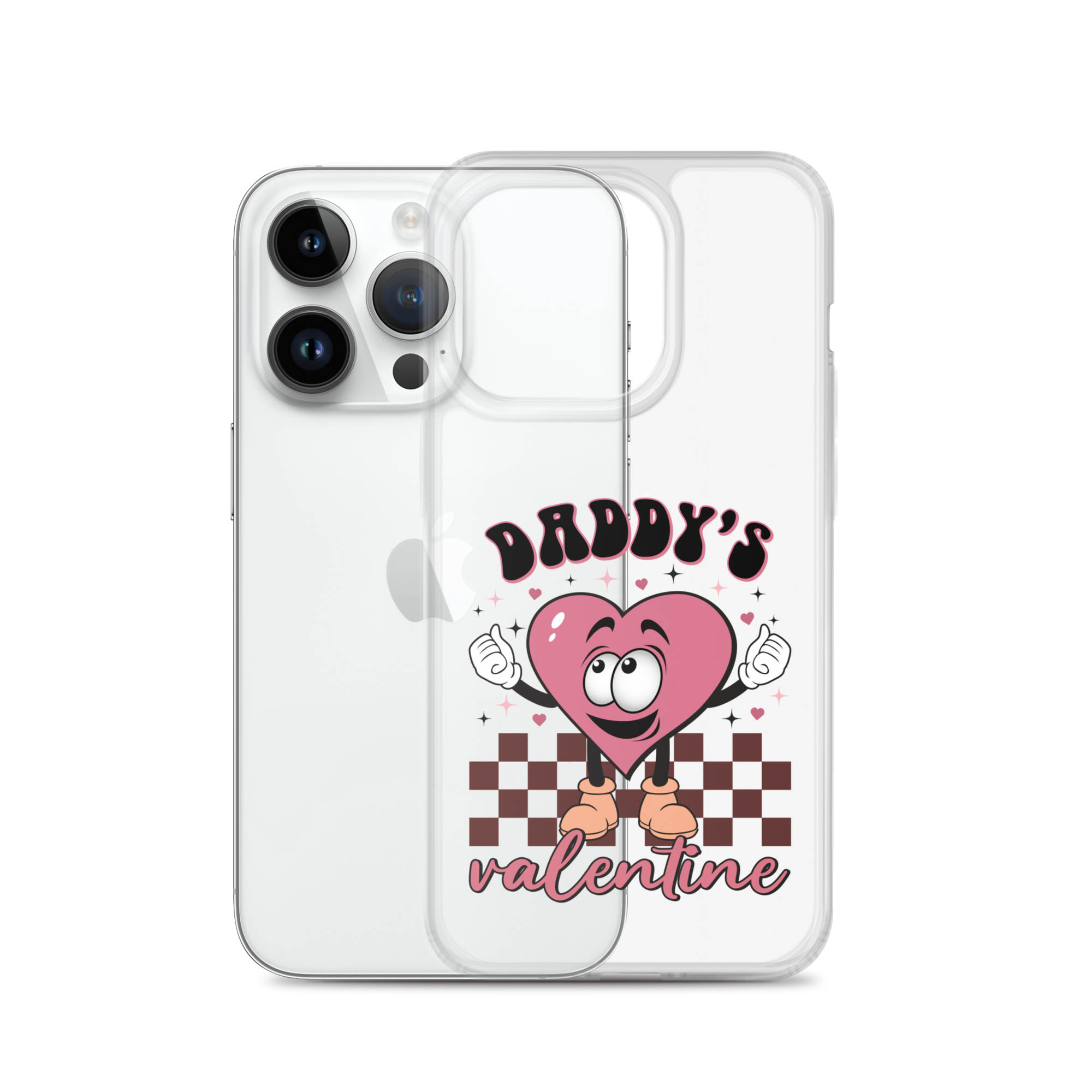 Daddy's Valentine Clear Case for iPhone®