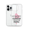 My Favorite Valentine Calls Me Mama Clear Case for iPhone®