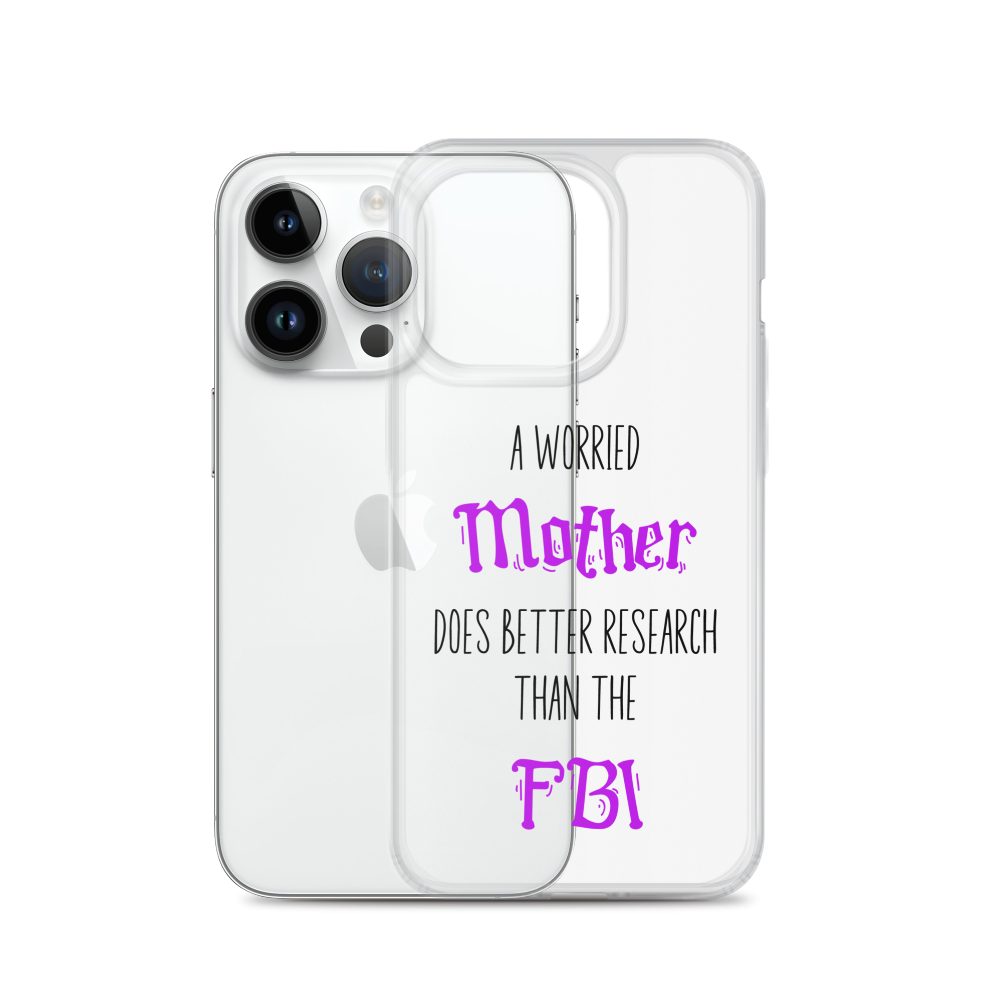 A Worried Mother Does Better Research Than The FBI Clear Case for iPhone®