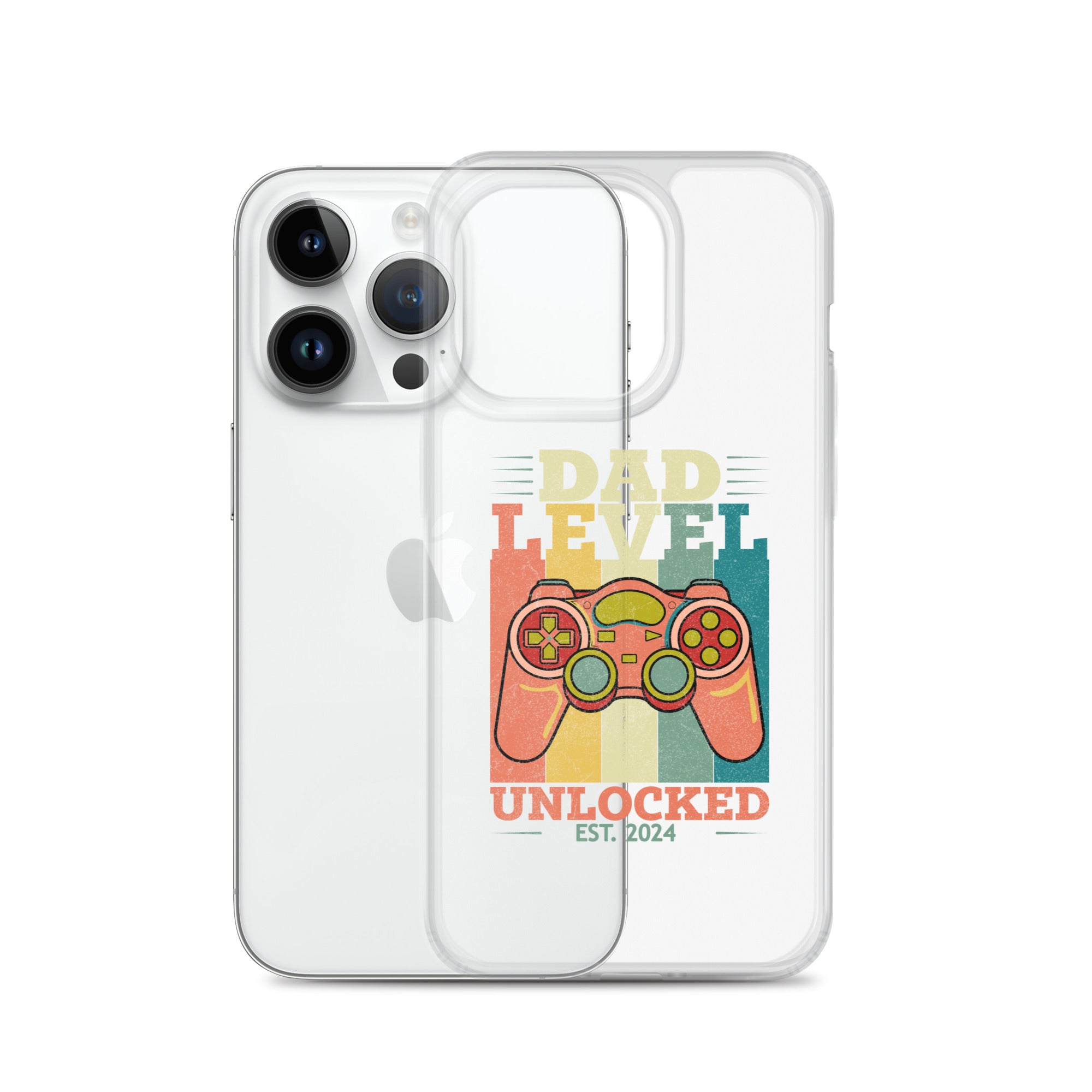 Dad Level Unlocked EST. 2024 Clear Case for iPhone®