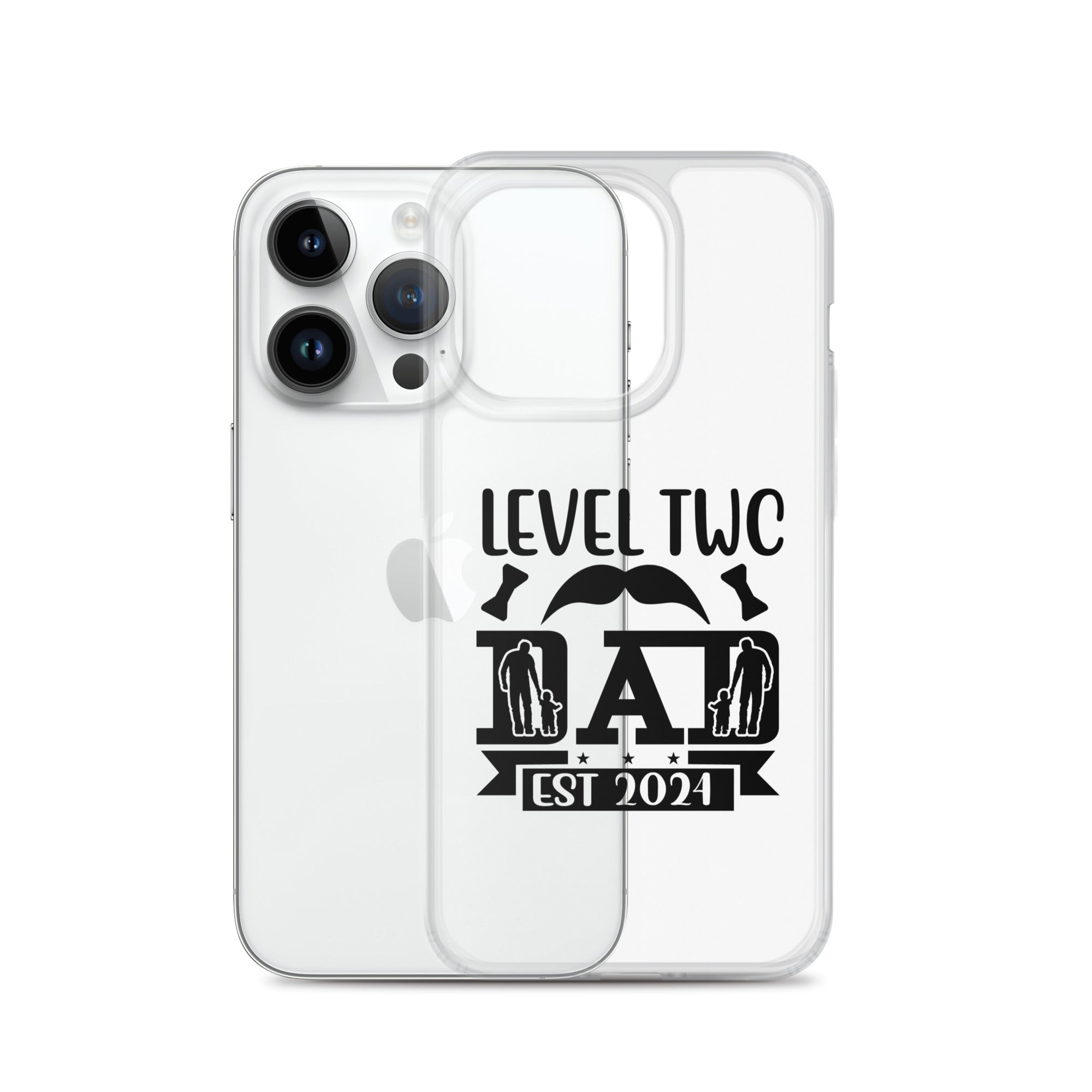 Level Two Dad Est. 2024 Clear Case for iPhone®