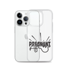 Pregnant AF Clear Case for iPhone®