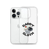 Daddy Sloth Clear Case for iPhone®