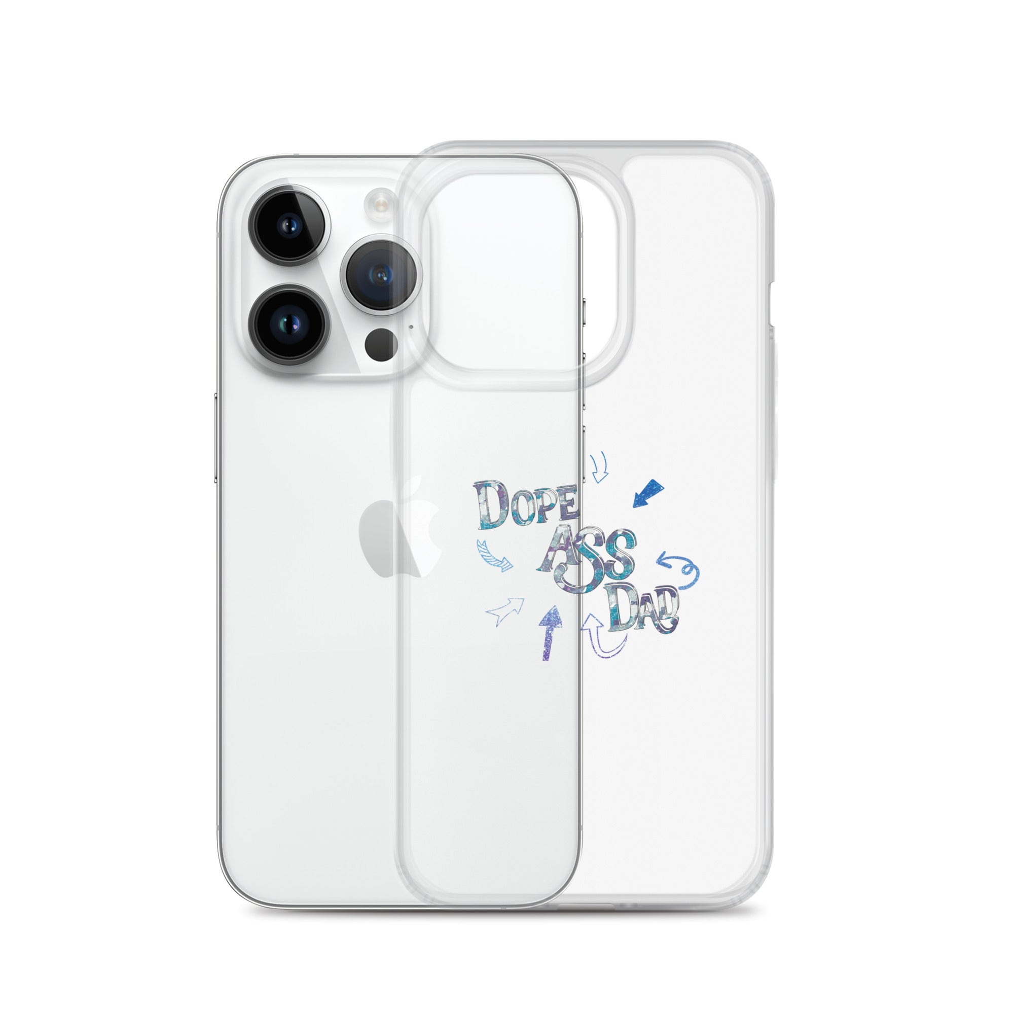 Dope Ass Dad Clear Case for iPhone®