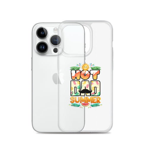 Hot Dad Summer Clear Case for iPhone®