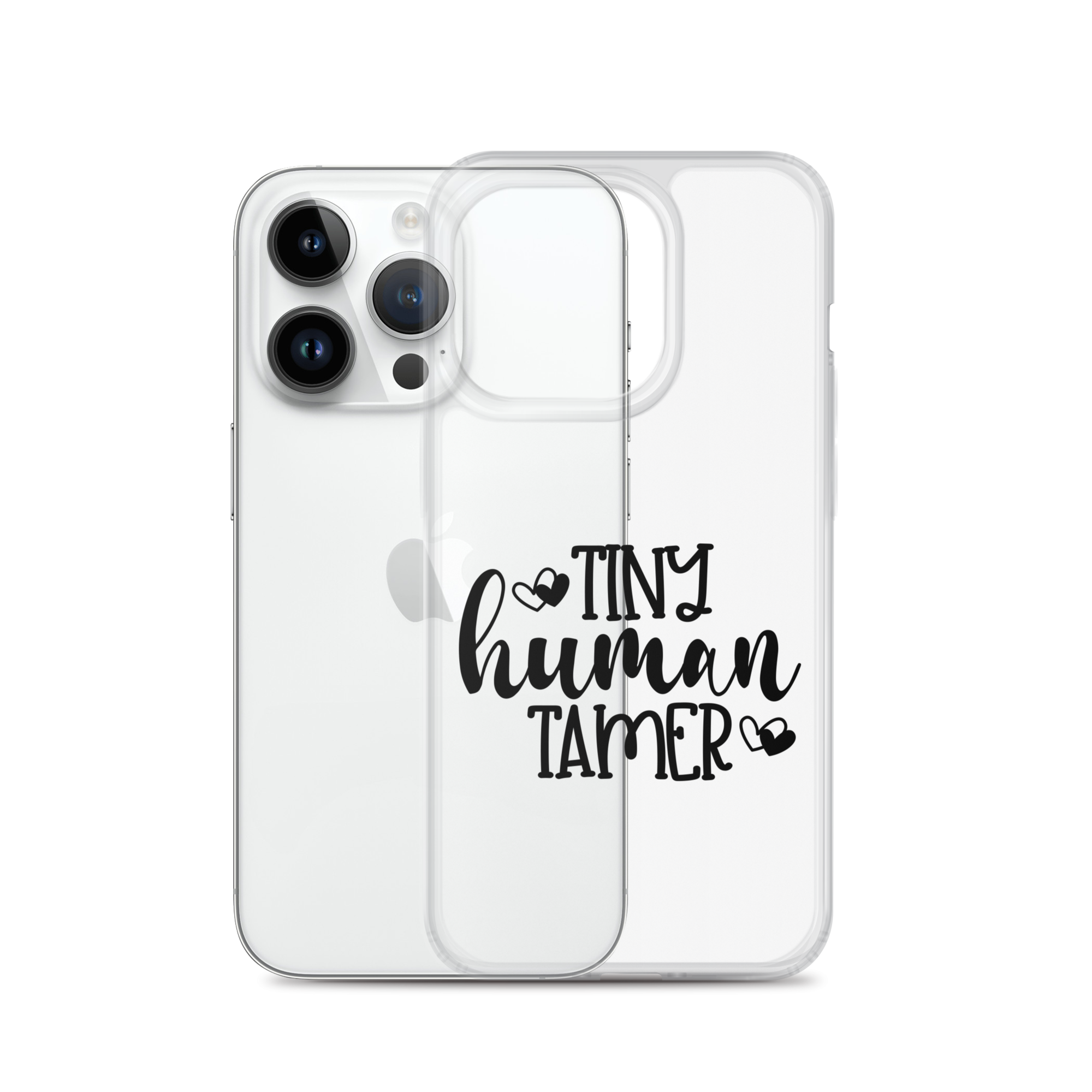 Tiny Human Tamer Clear Case for iPhone®