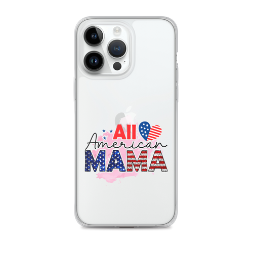 All American Mama Clear Case for iPhone®