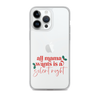 All Mama Wants Is A Silent Night Clear Case for iPhone®