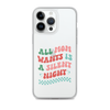 All Mama Wants Is A Silent Night Clear Case for iPhone®