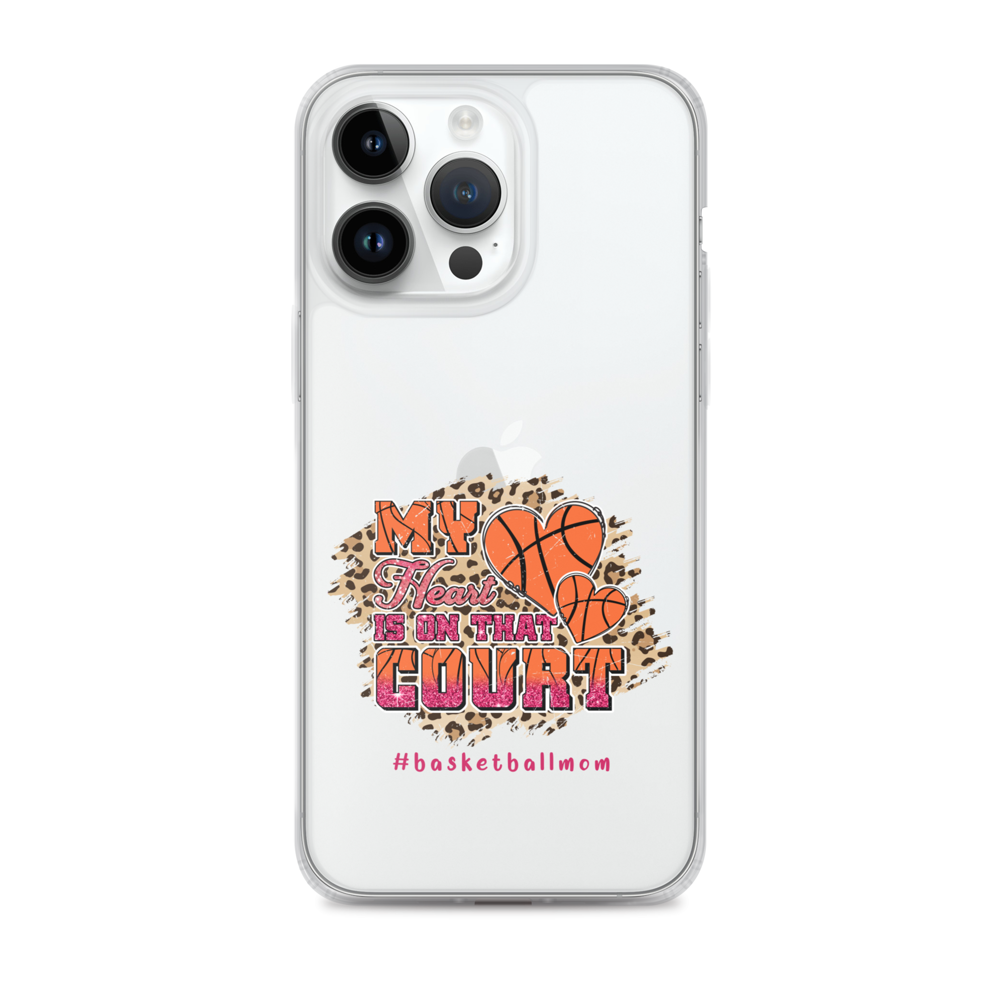 My Heart Is On That Court Clear Case for iPhone®