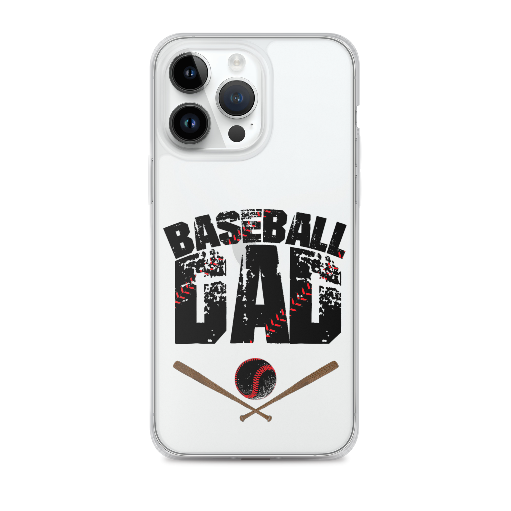 Baseball Dad Clear Case for iPhone®