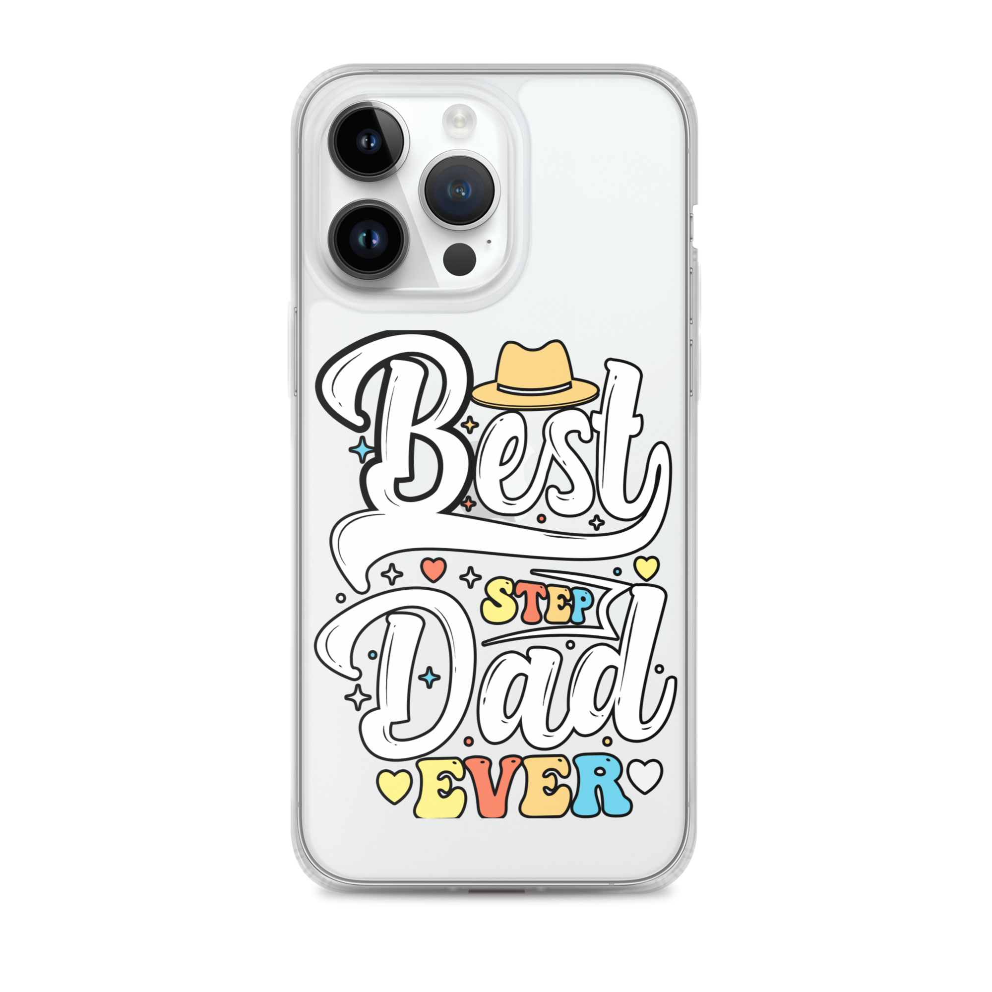 Best Step Dad Ever Clear Case for iPhone®