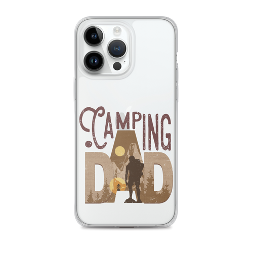 Camping Dad Clear Case for iPhone®