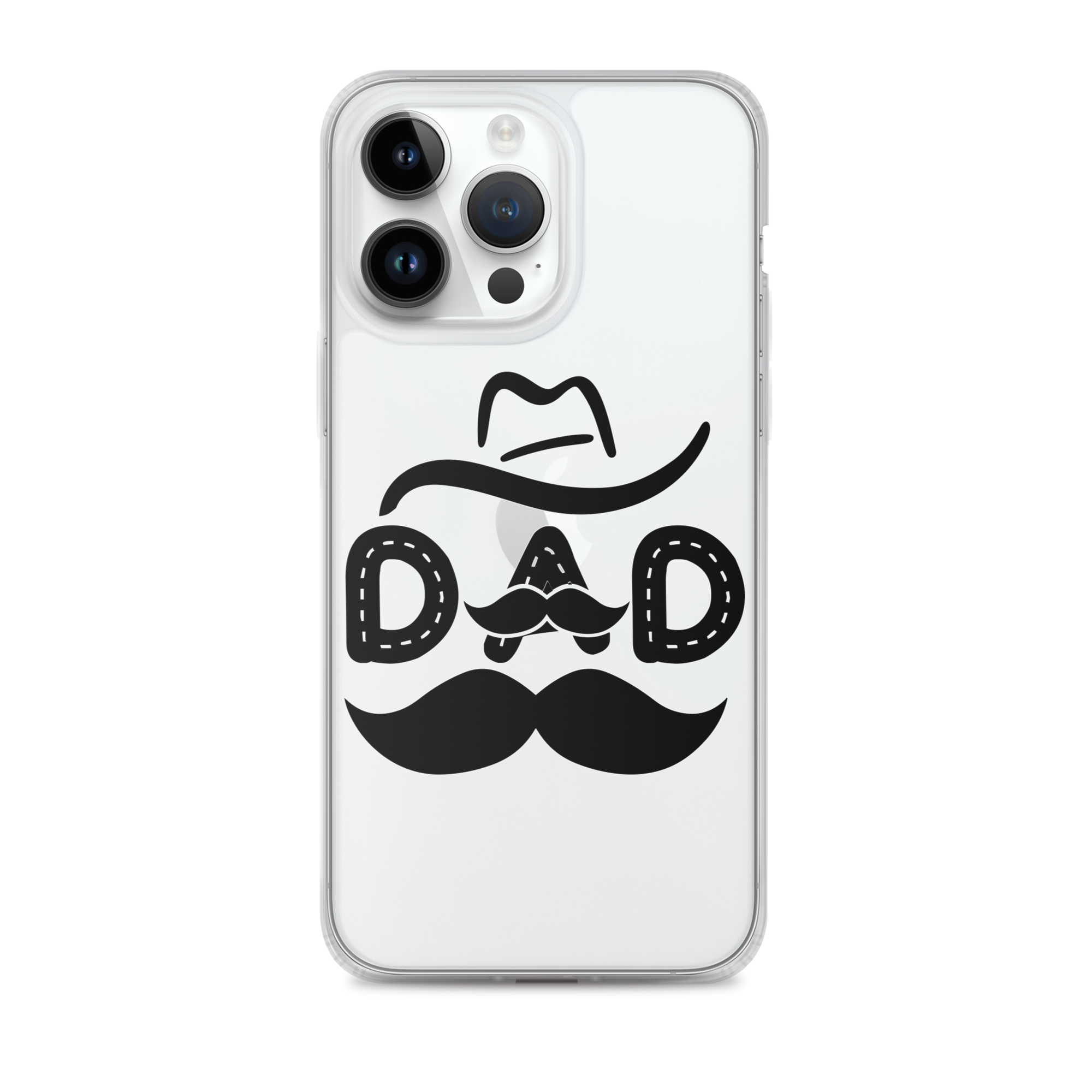 Dad Cowboy Clear Case for iPhone®