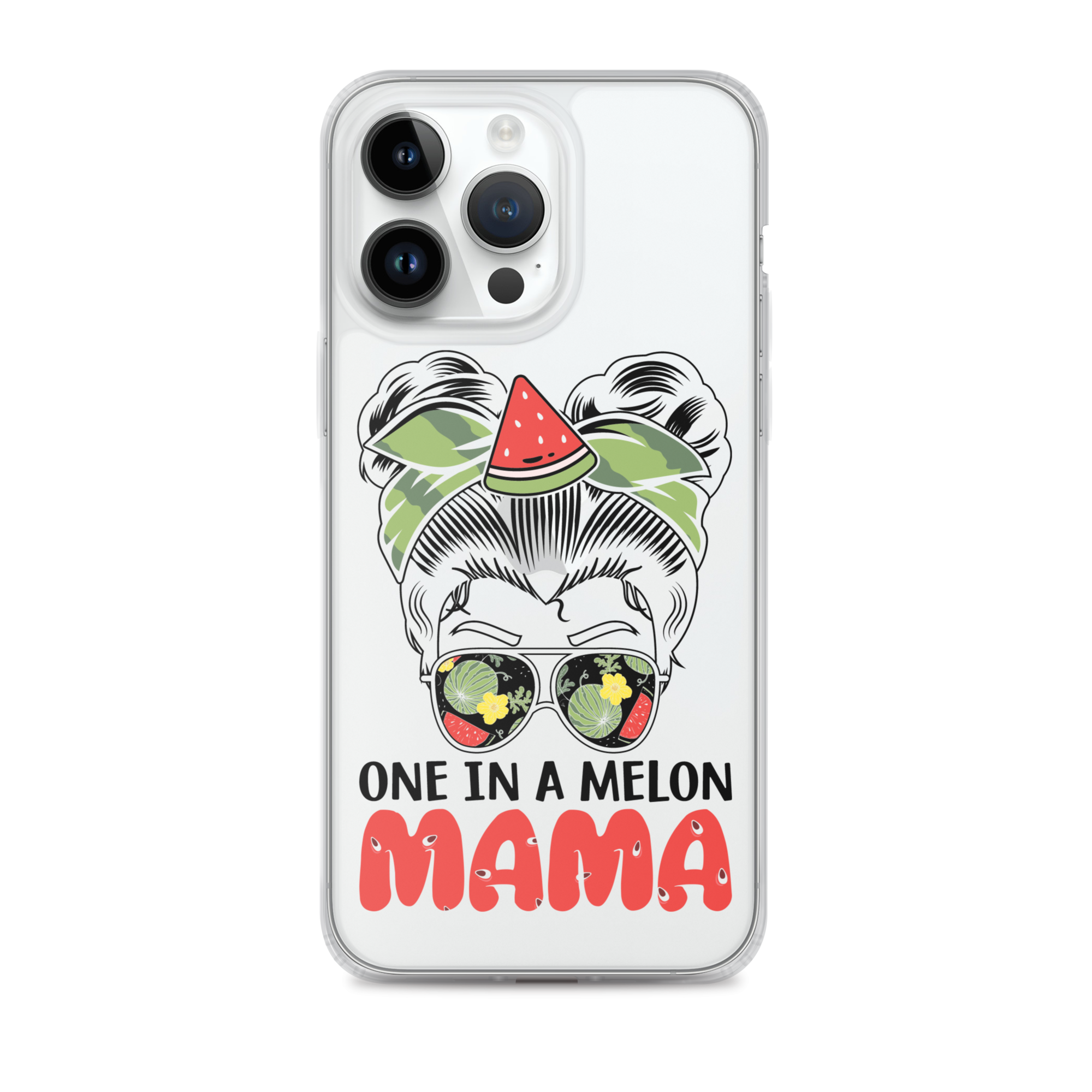 One In A Melon Mama Clear Case for iPhone®