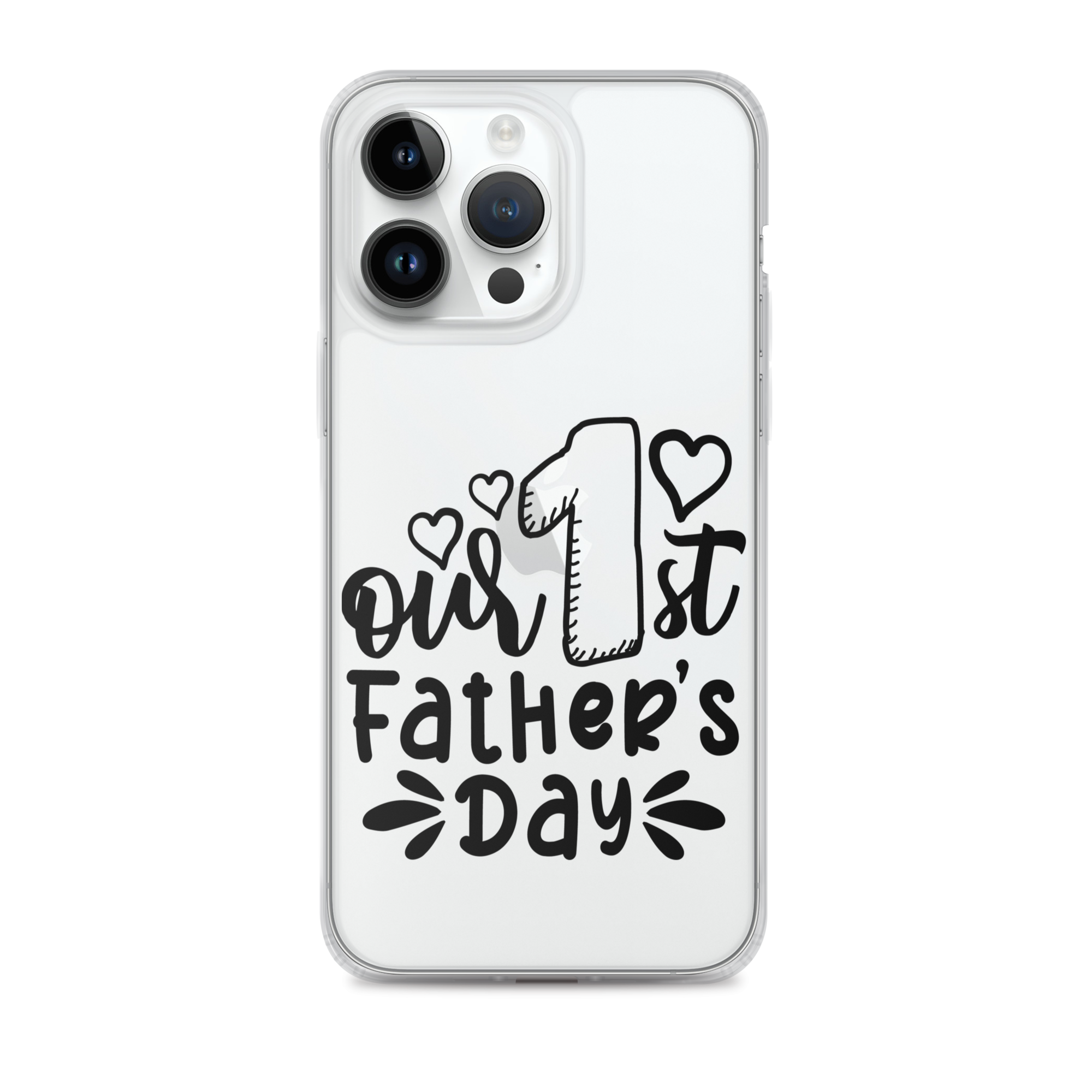 Our First Father's Day Clear Case for iPhone®