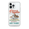 Daddy & Daughter Not Always Eye to Eye But Always Heart To Heart Clear Case for iPhone®