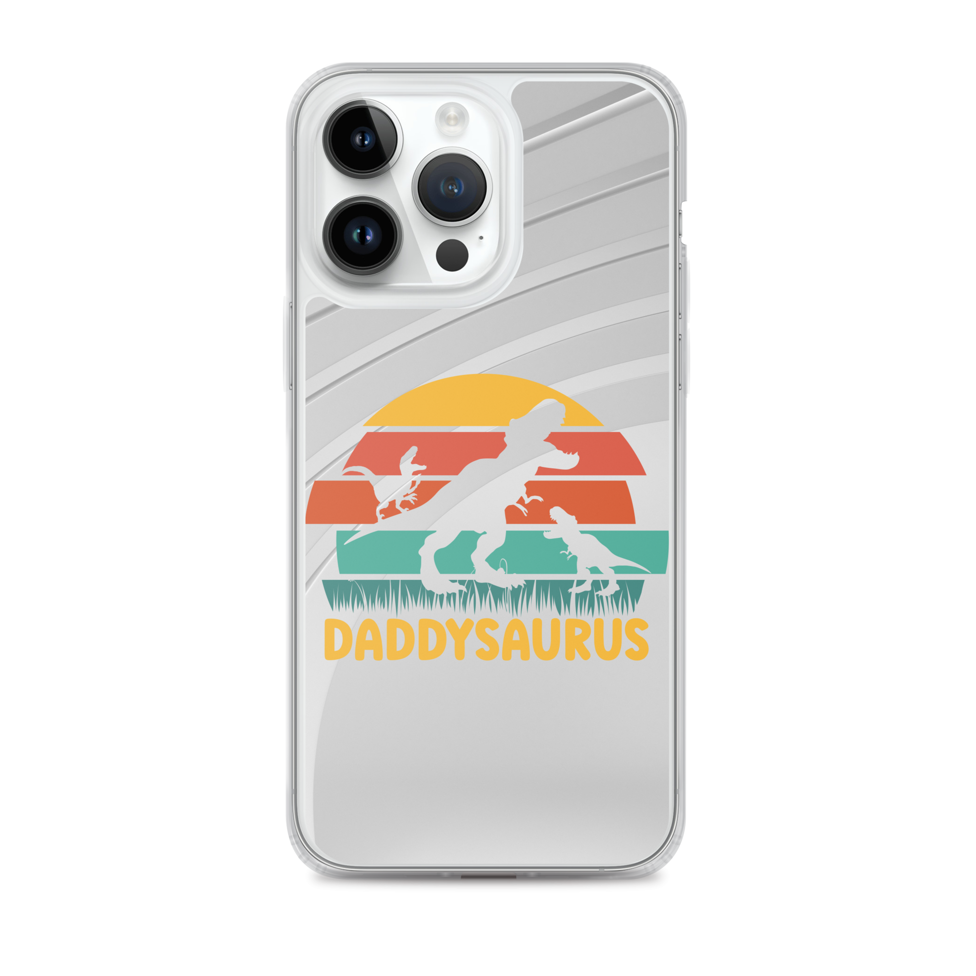 Daddysaurus Clear Case for iPhone®