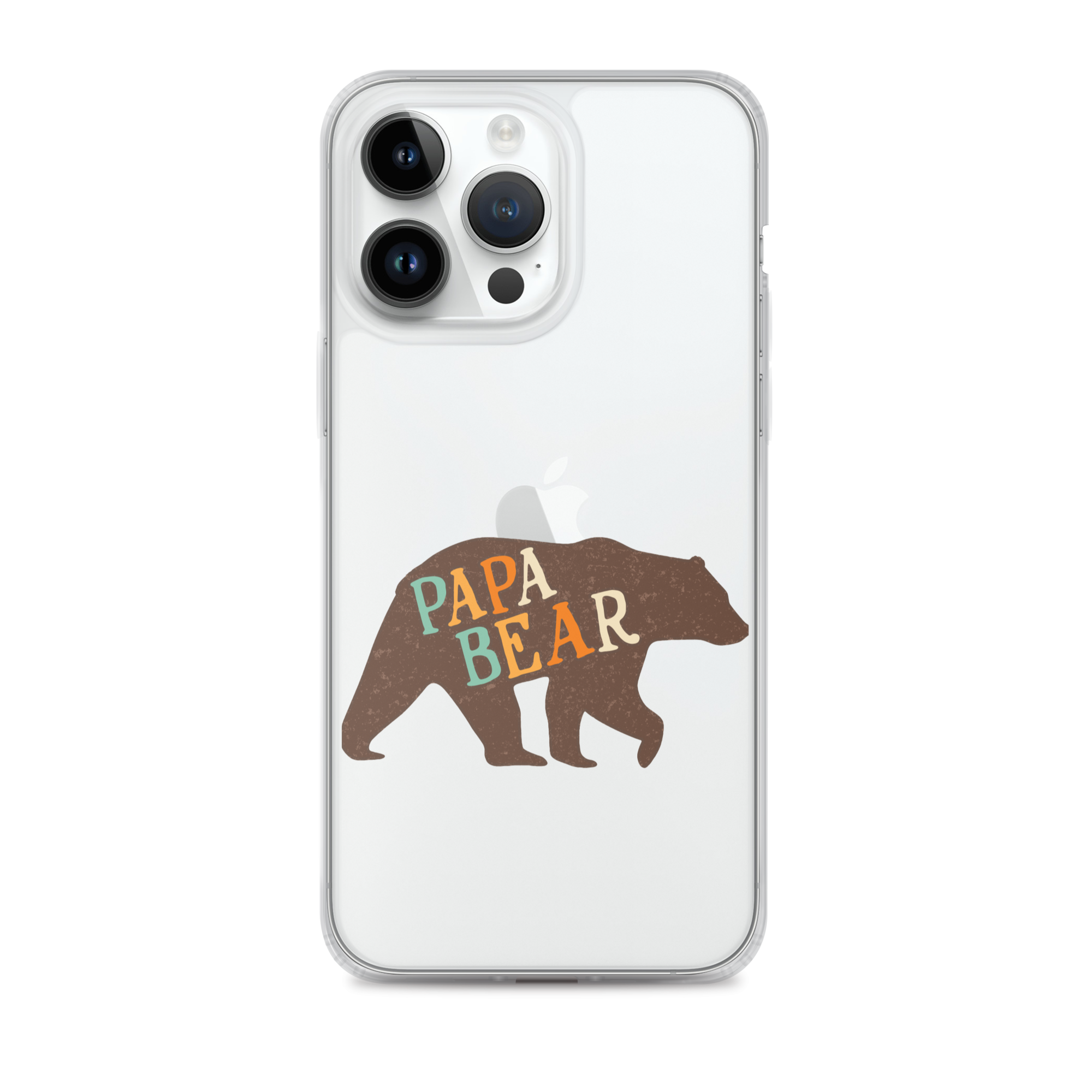 Papa Bear Clear Case for iPhone®