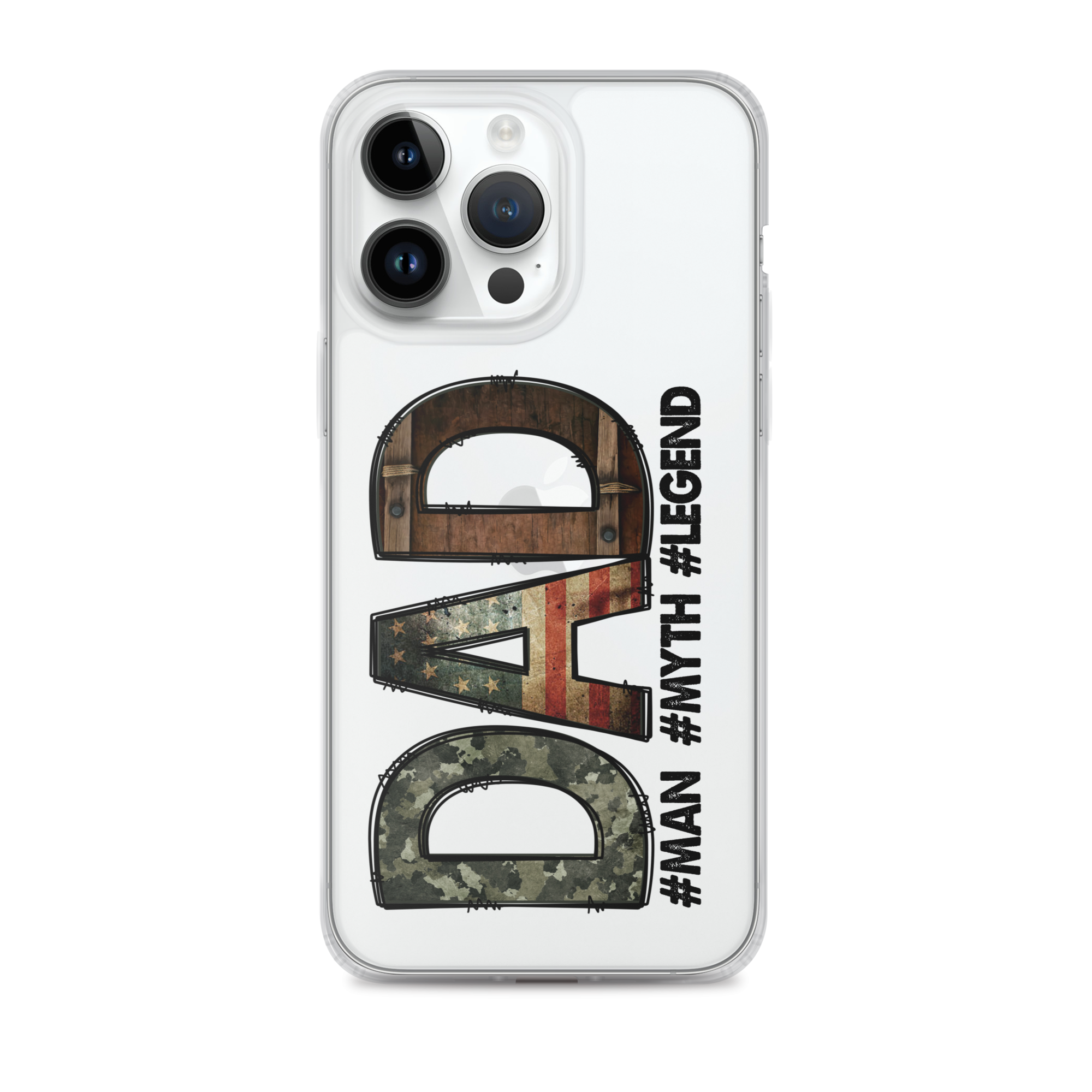 Dad #Man #Myth #Legend Clear Case for iPhone®