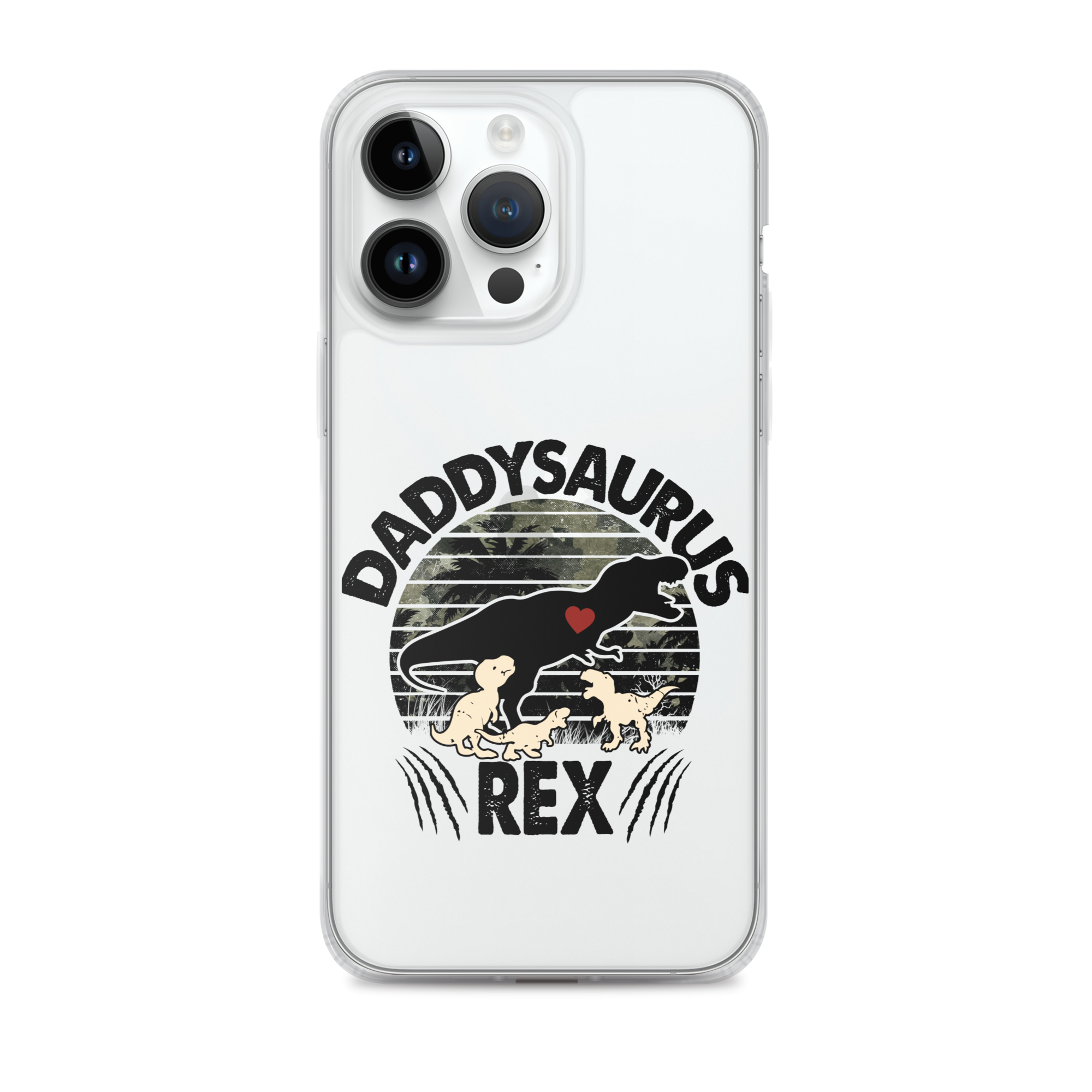 Daddysaurus Rex Clear Case for iPhone®