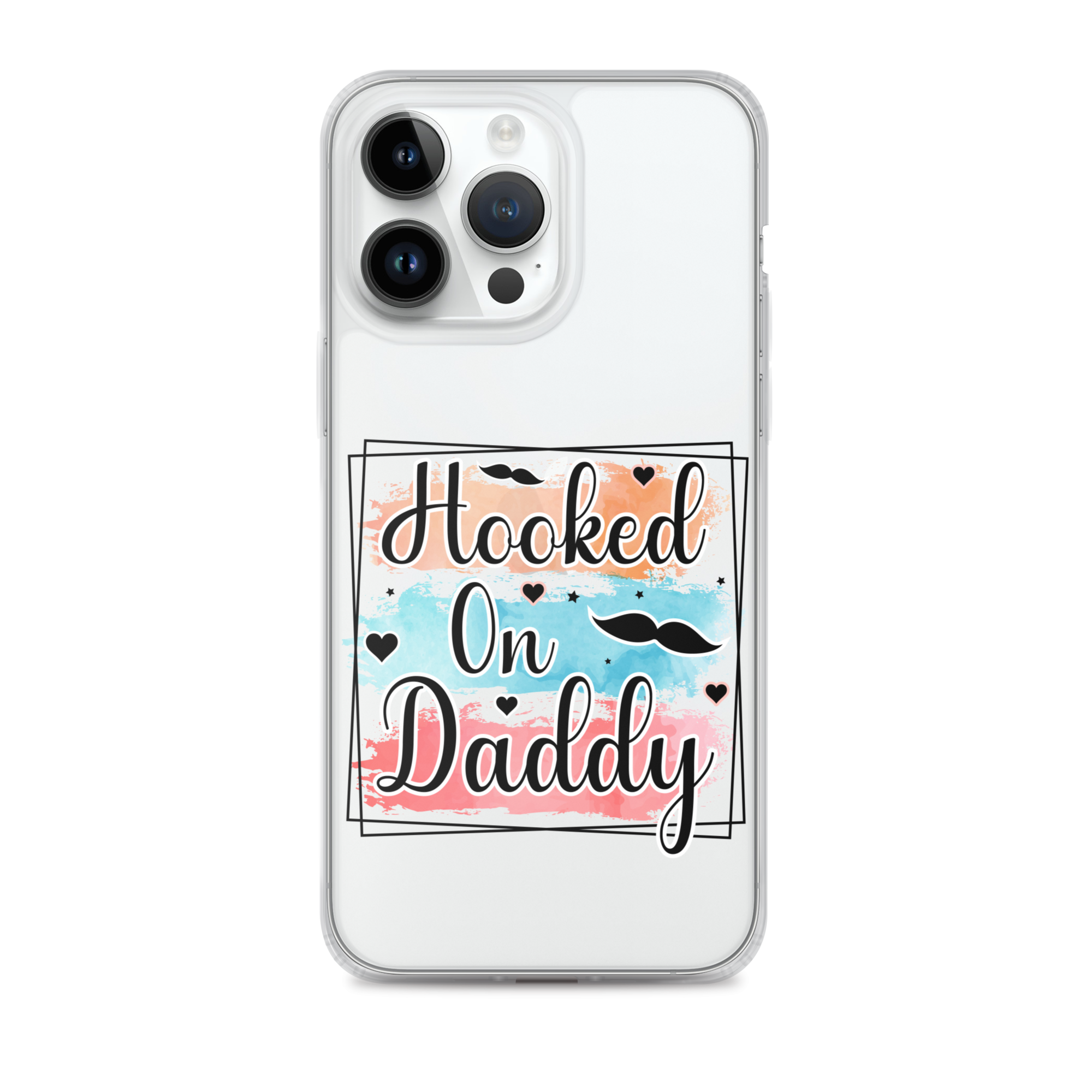 Hooked On Daddy Clear Case for iPhone®