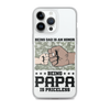 Being Dad Is An Honor Being Papa Is Priceless Clear Case for iPhone®