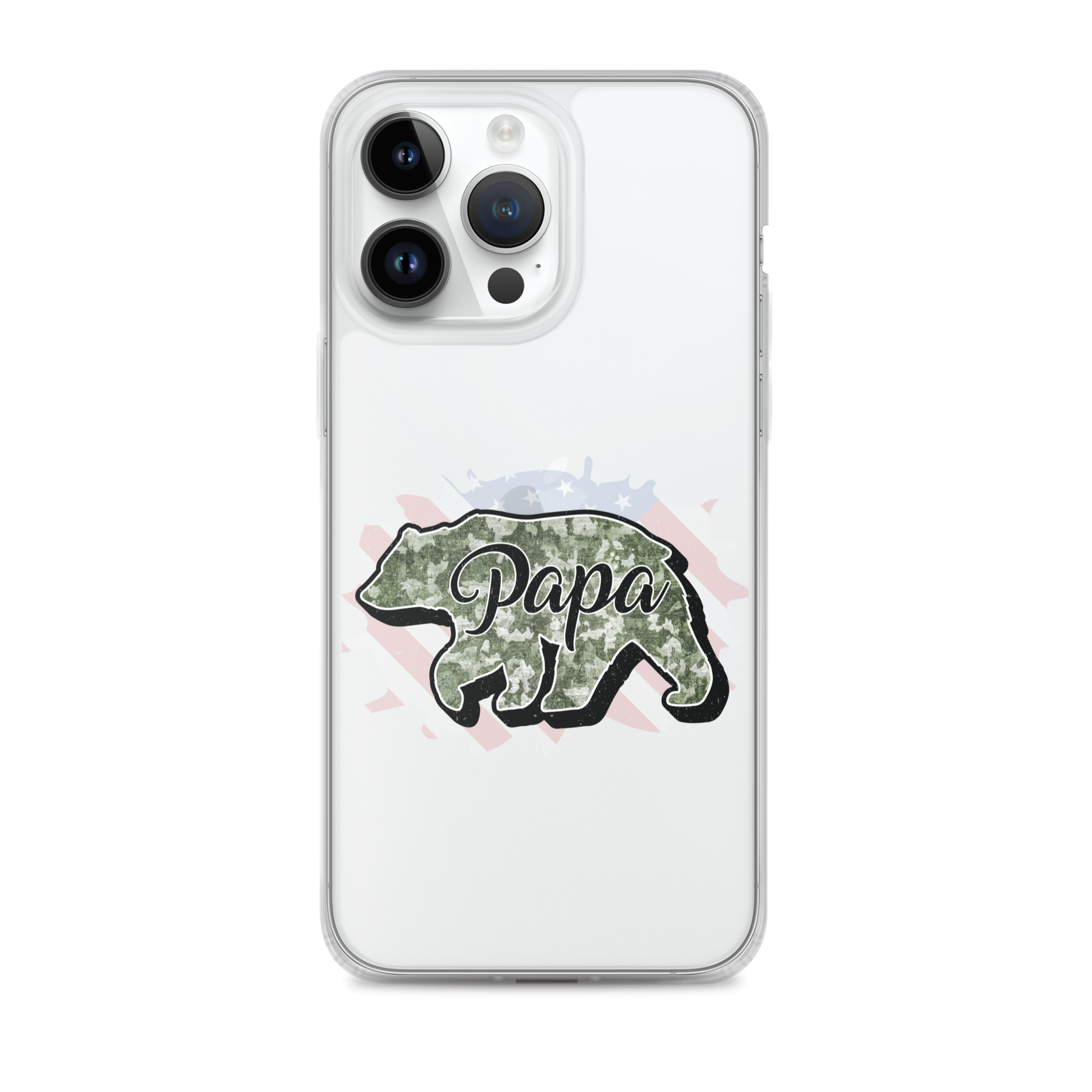 Bear Papa Clear Case for iPhone®