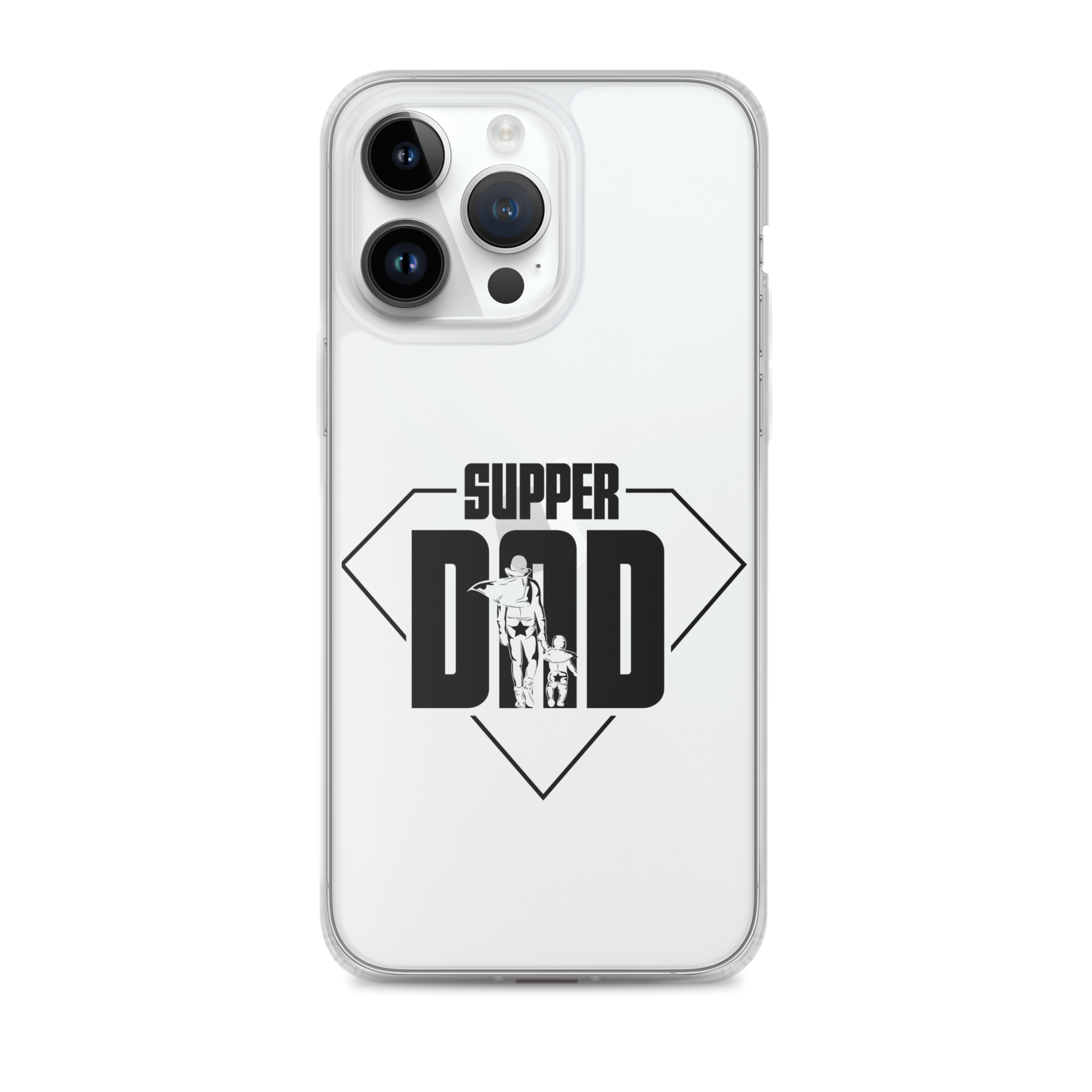 Super Dad Clear Case for iPhone®