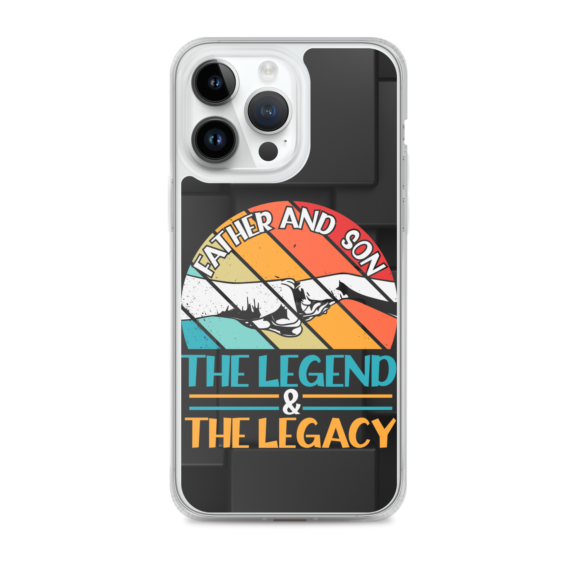 Father And Son The Legend And The Legacy Clear Case for iPhone®