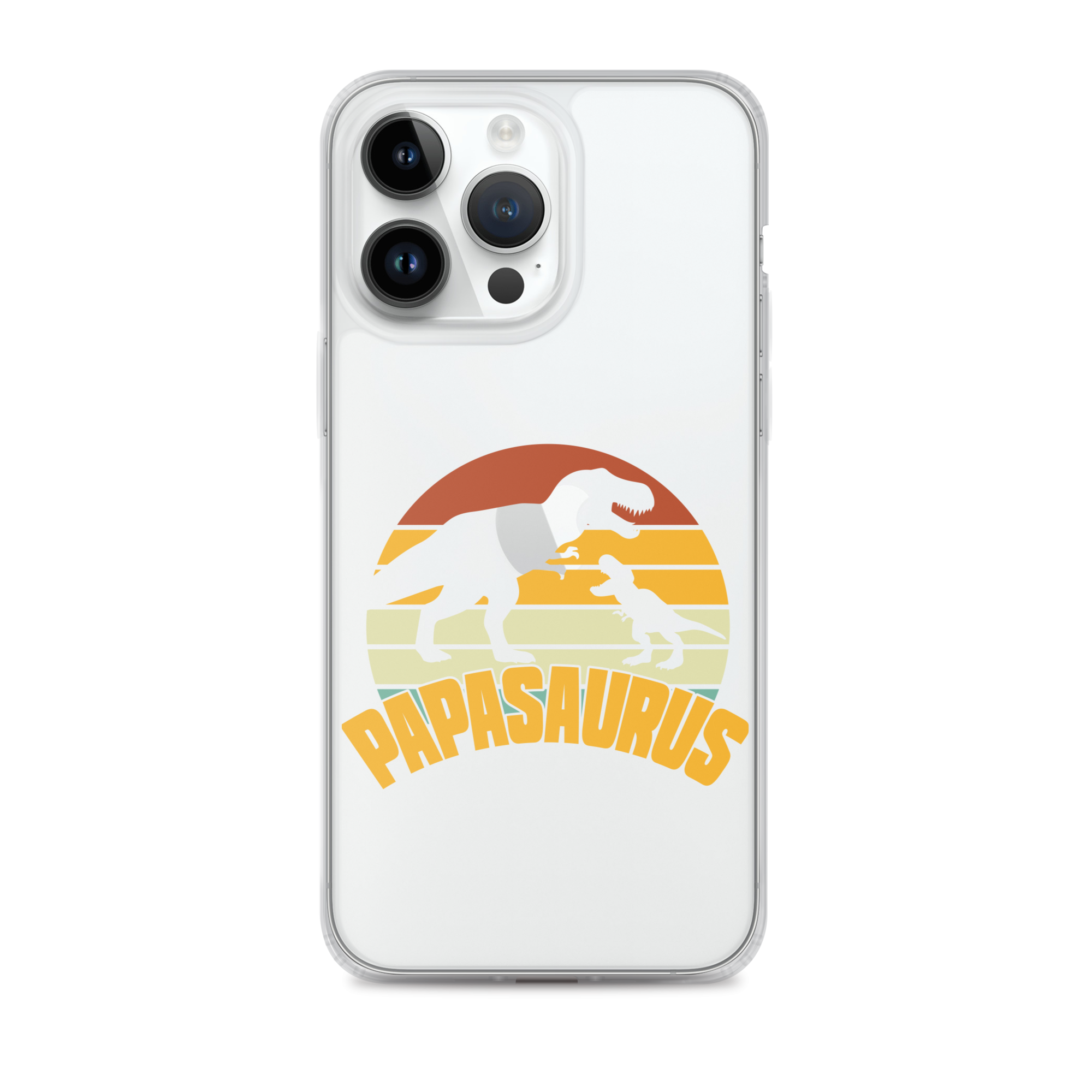 Papasaurus Clear Case for iPhone®