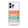 Husband, Daddy, Gamer, Hero Clear Case for iPhone®