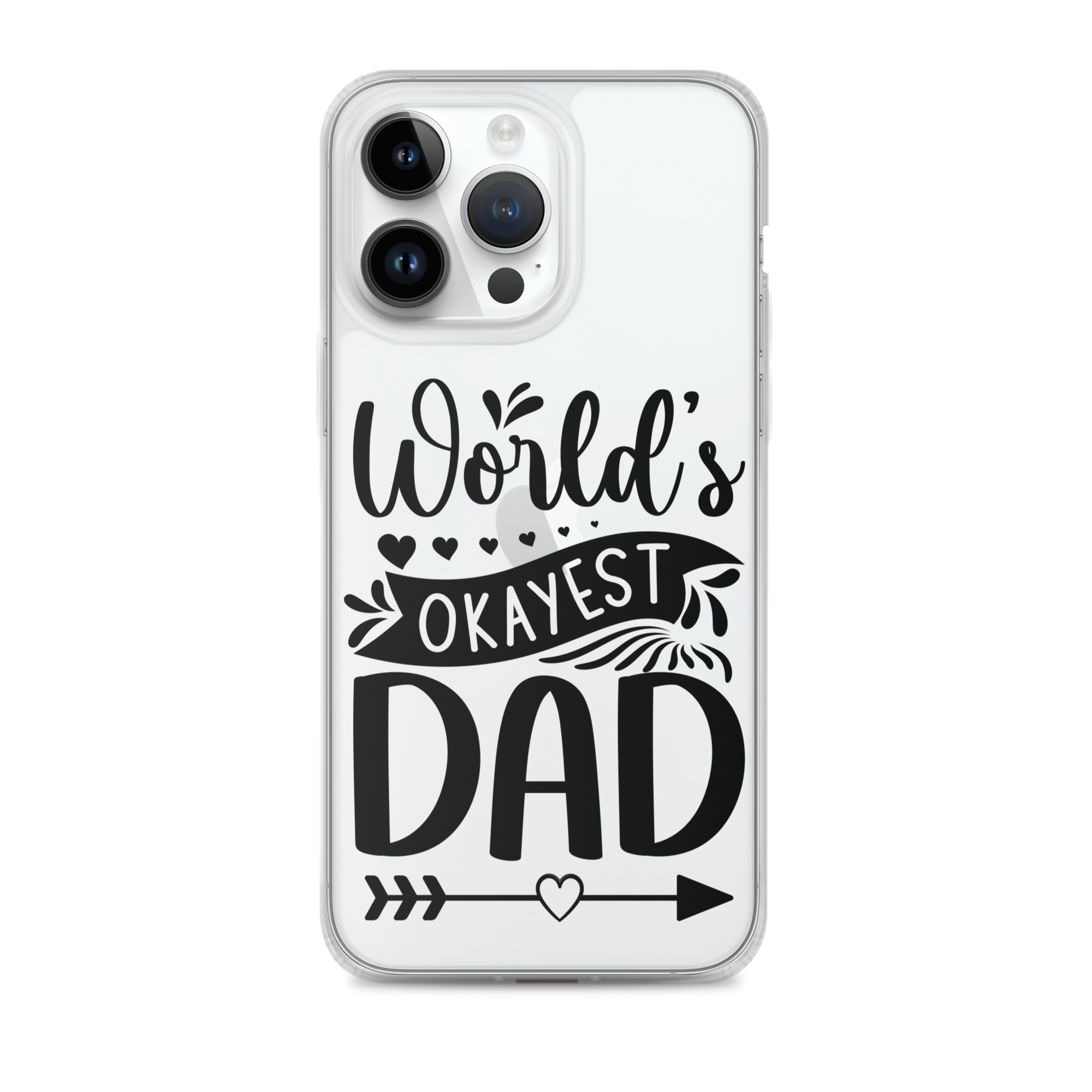 Original And The Best Daddy Establish 2024 Clear Case for iPhone®