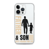 Father & Son Best Friends For Life Clear Case for iPhone®