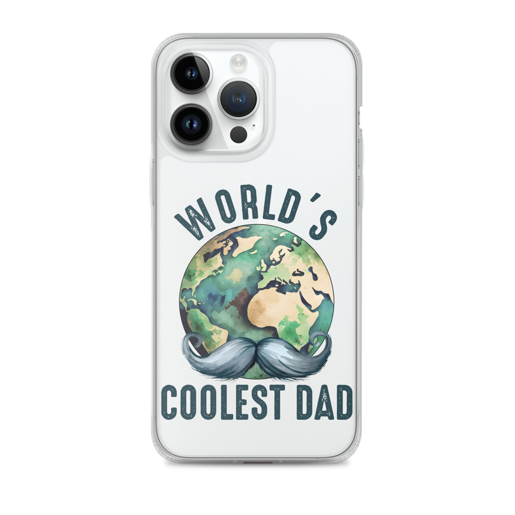 World's Coolest Dad Clear Case for iPhone®