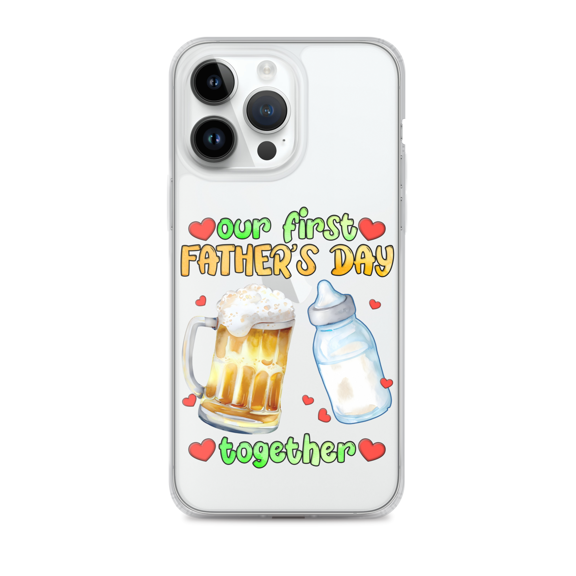 Our First Father's Day Together Clear Case for iPhone®