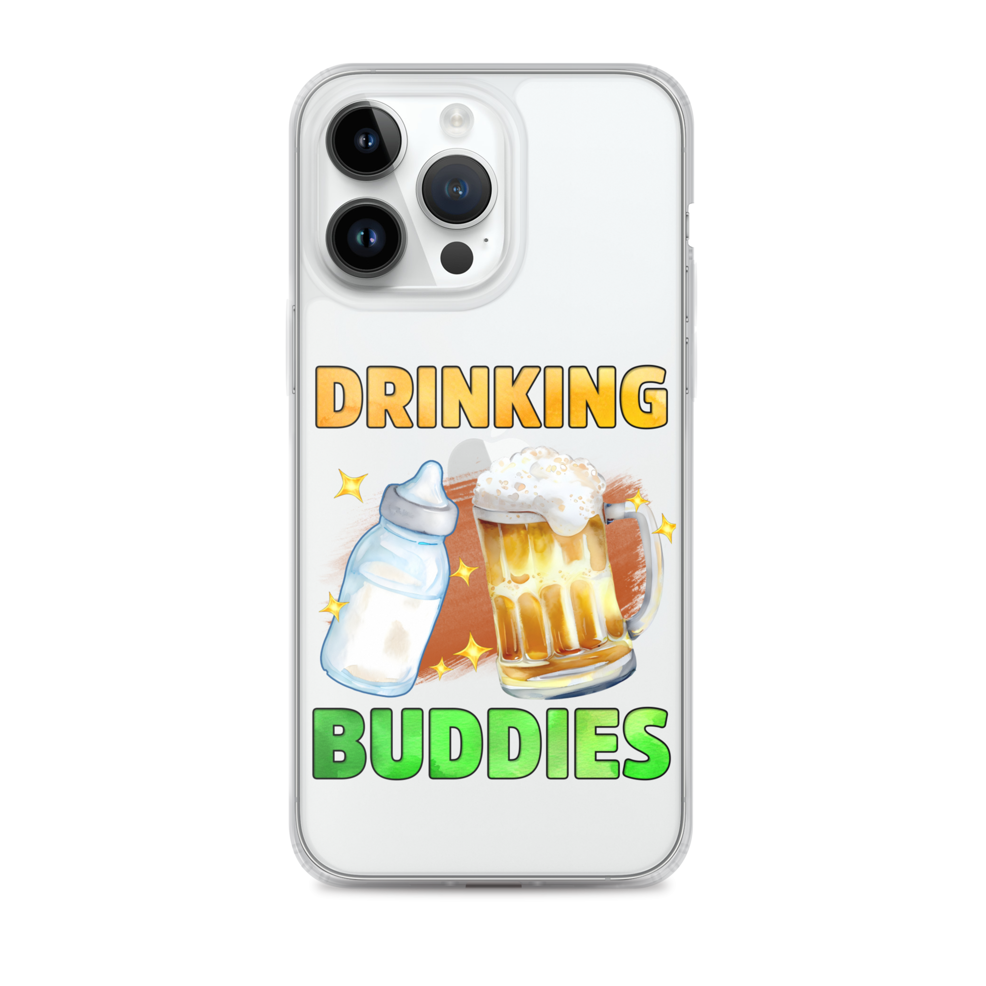 Drinking Buddies Clear Case for iPhone®