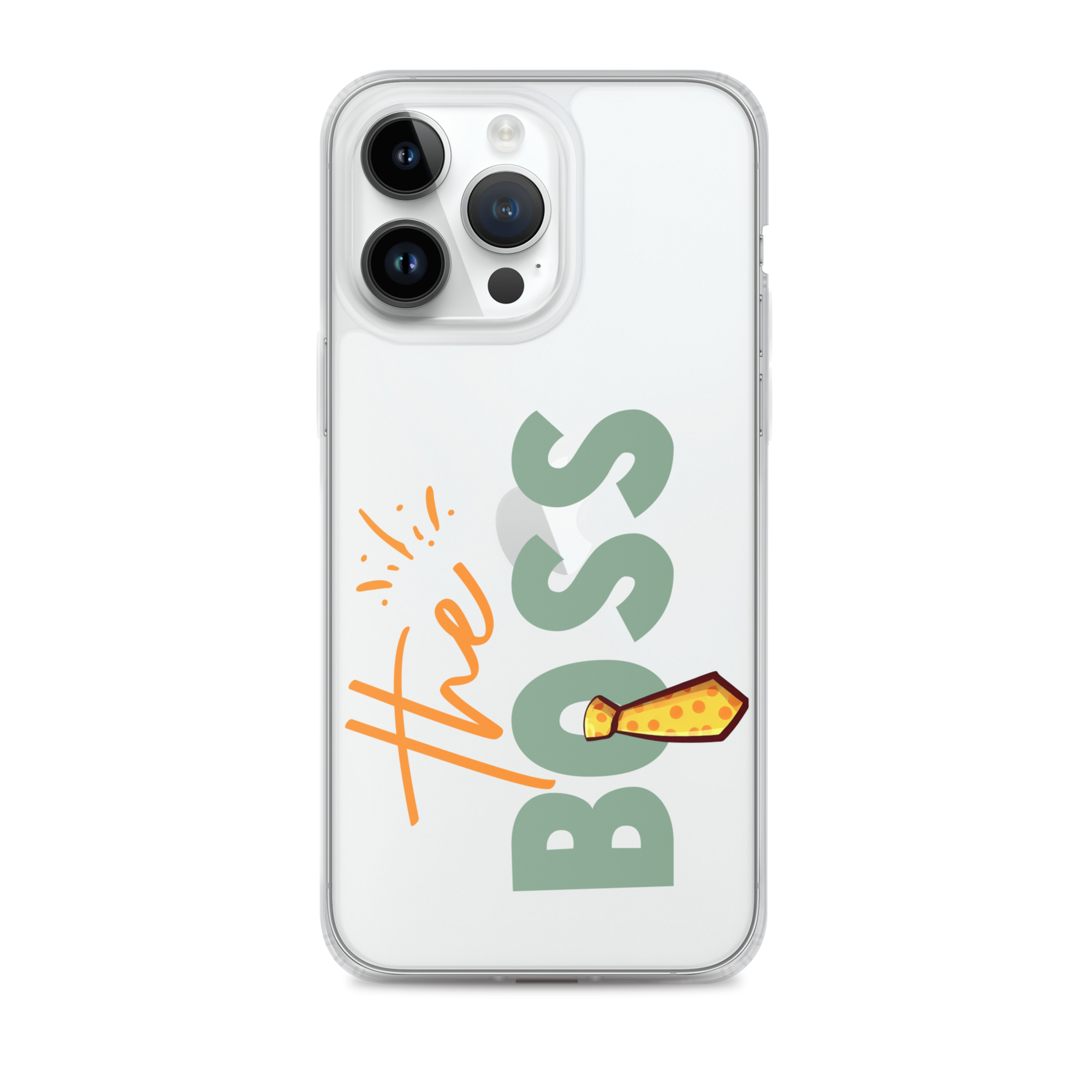 The Boss Clear Case for iPhone®