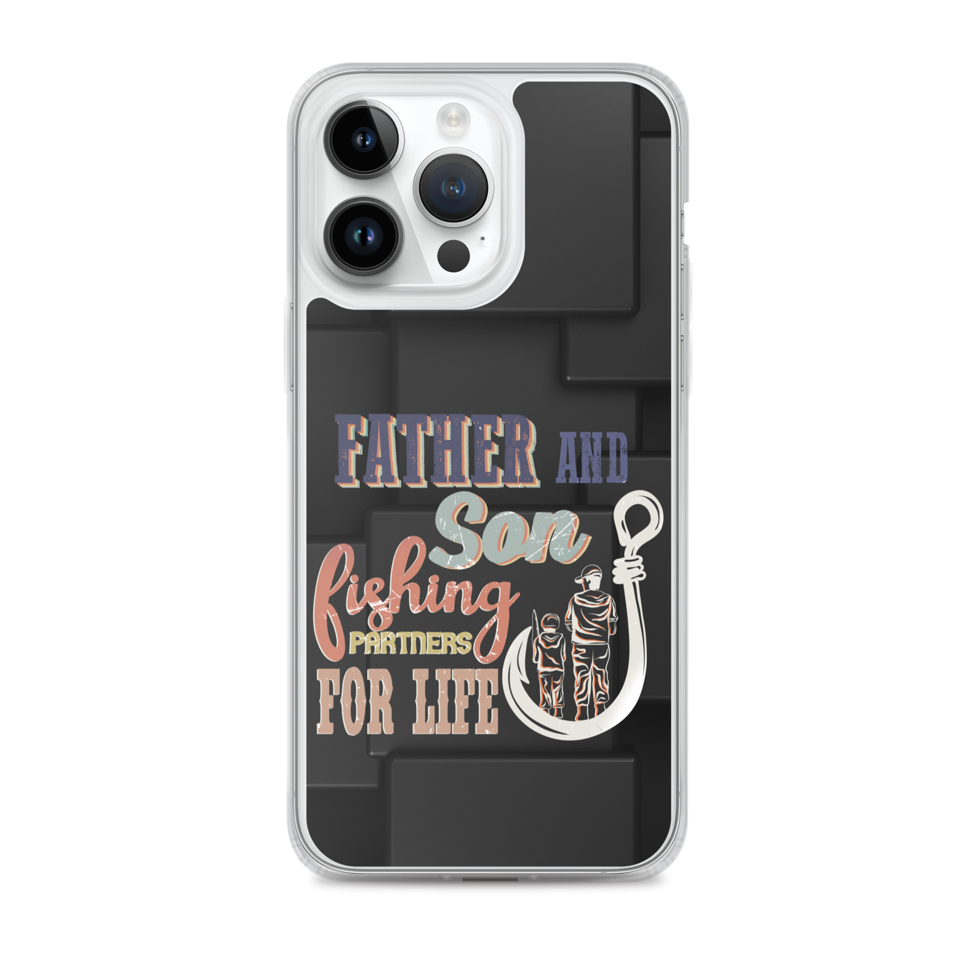 Father And Son Fishing Partners For Life Clear Case for iPhone®