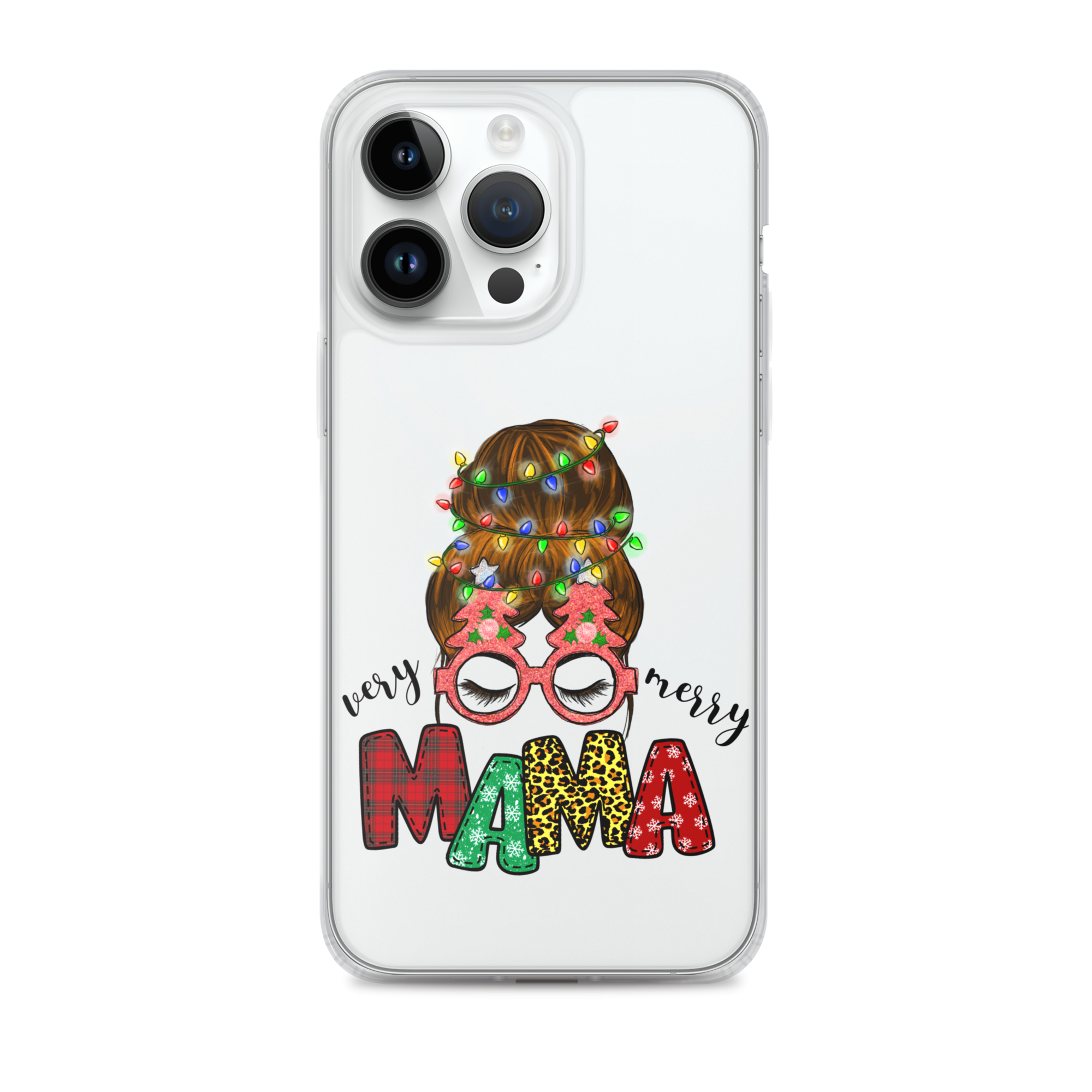 My Merry Mama Clear Case for iPhone®