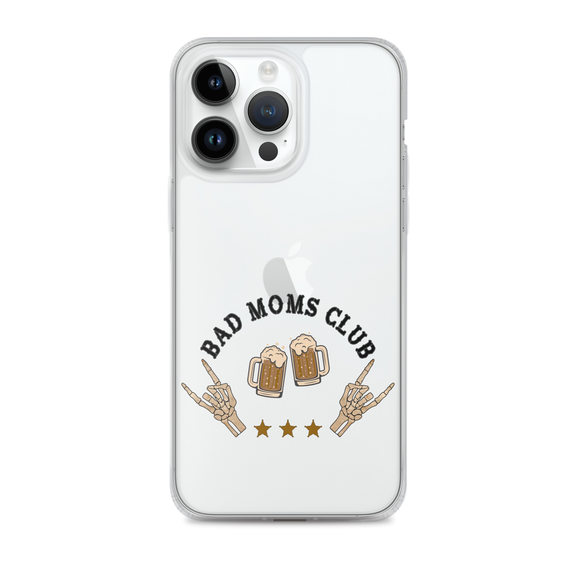 Bad Moms Club Clear Case for iPhone®