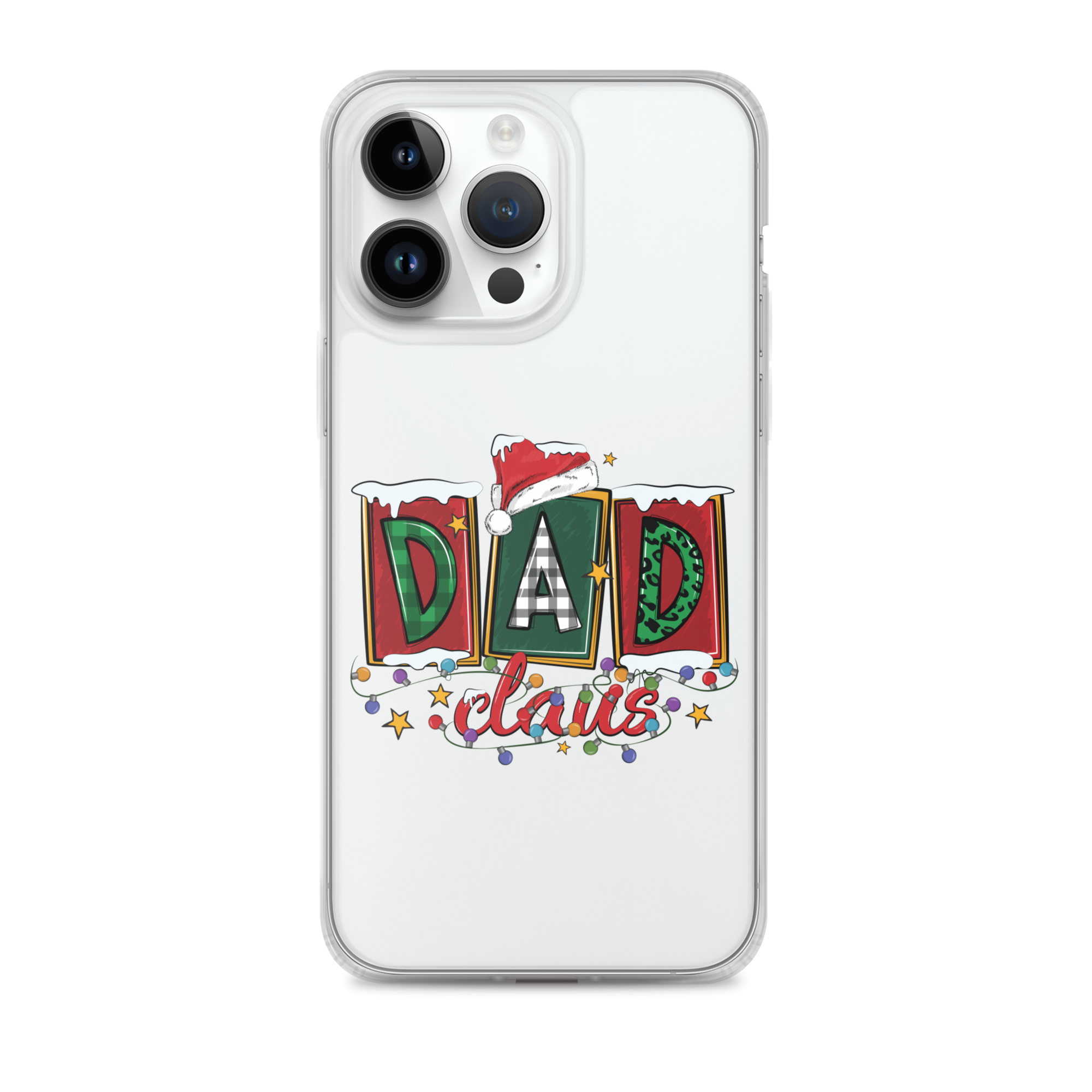 Dad Claus Clear Case for iPhone®