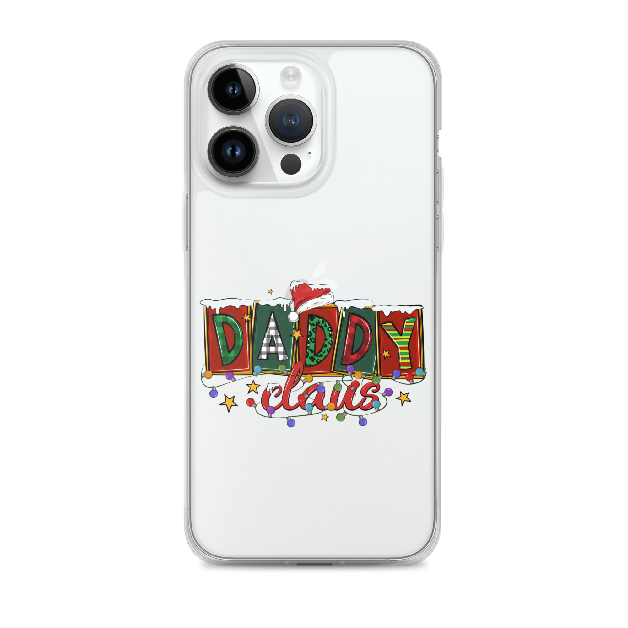 Daddy Claus Clear Case for iPhone®