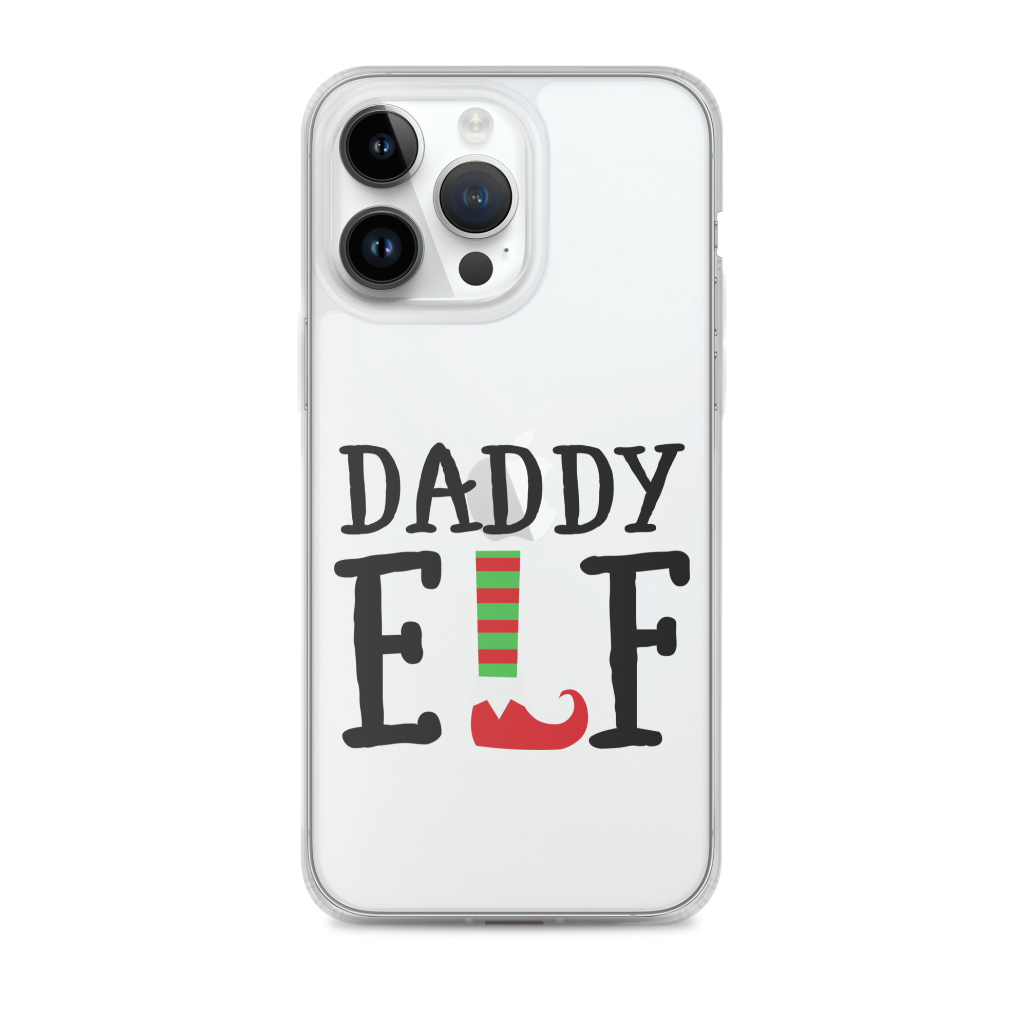 Daddy Elf Clear Case for iPhone®