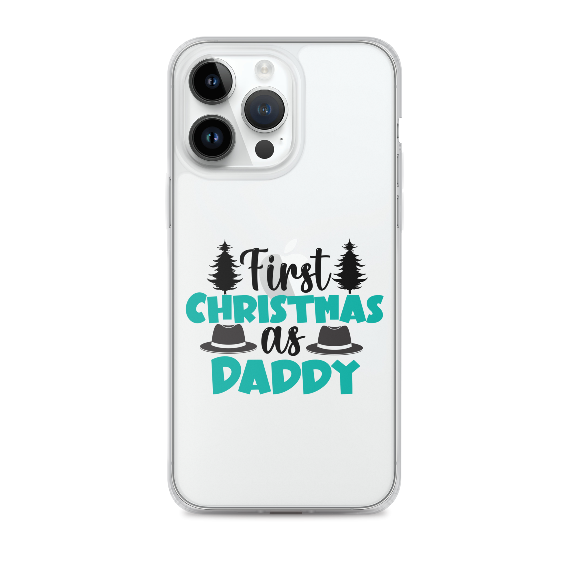 First Christmas As Daddy Clear Case for iPhone®