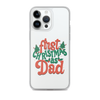 First Christmas As Dad Clear Case for iPhone®